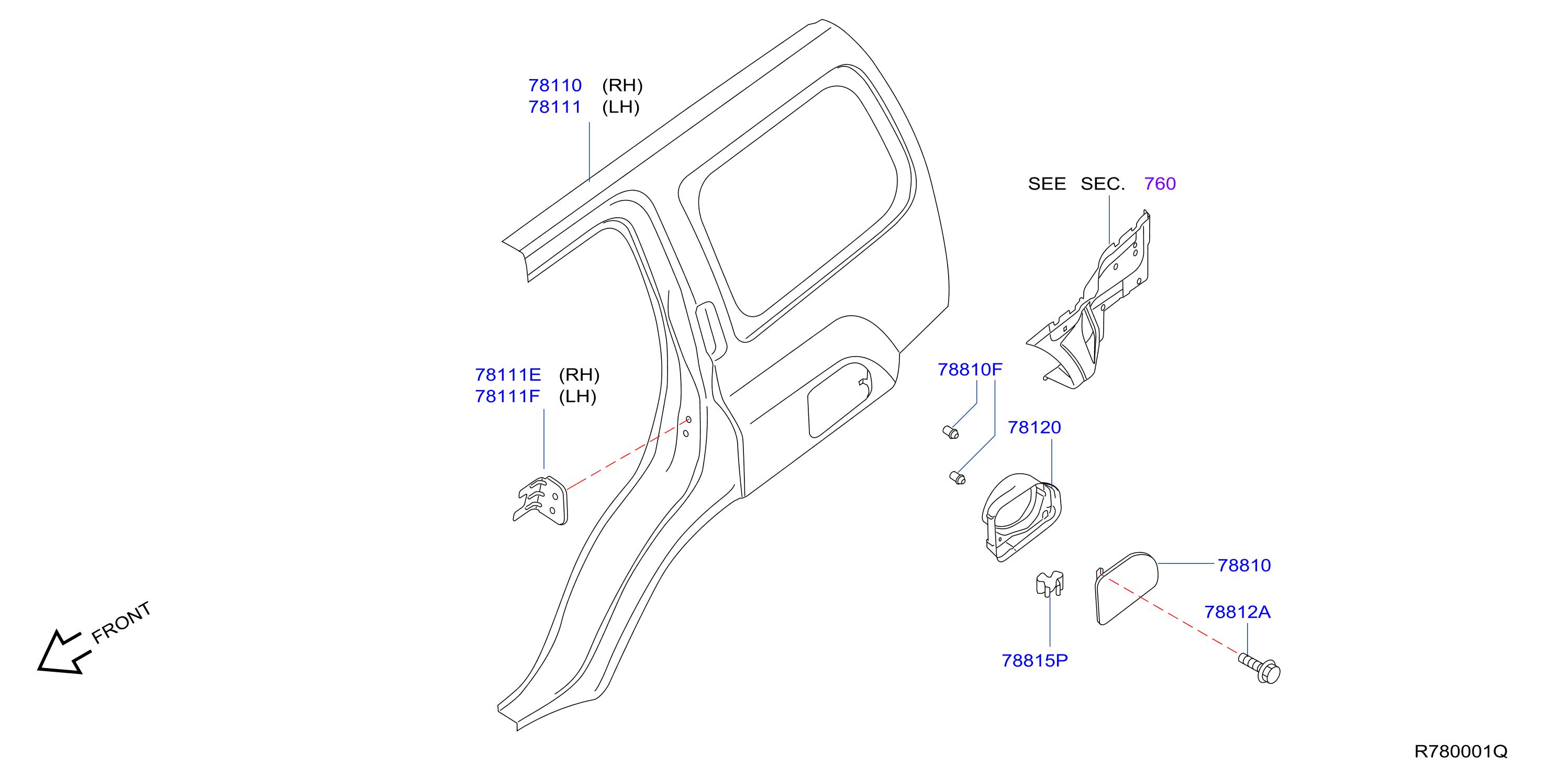 Rear Fender Fitting Rear Fender Fitting