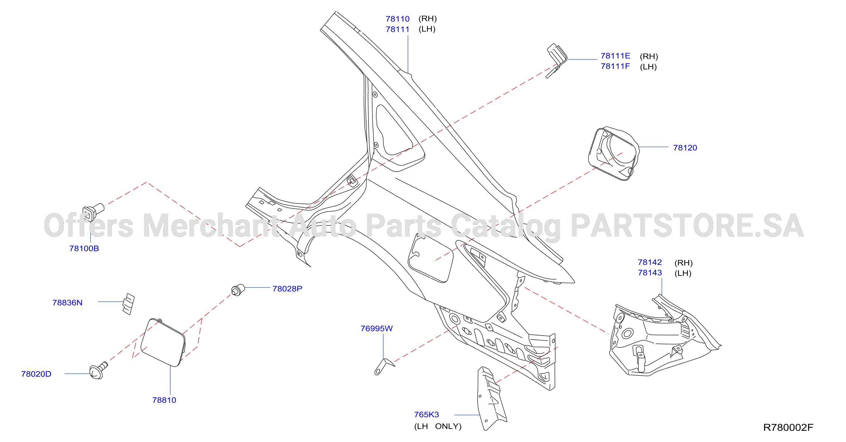 Rear Fender Fitting