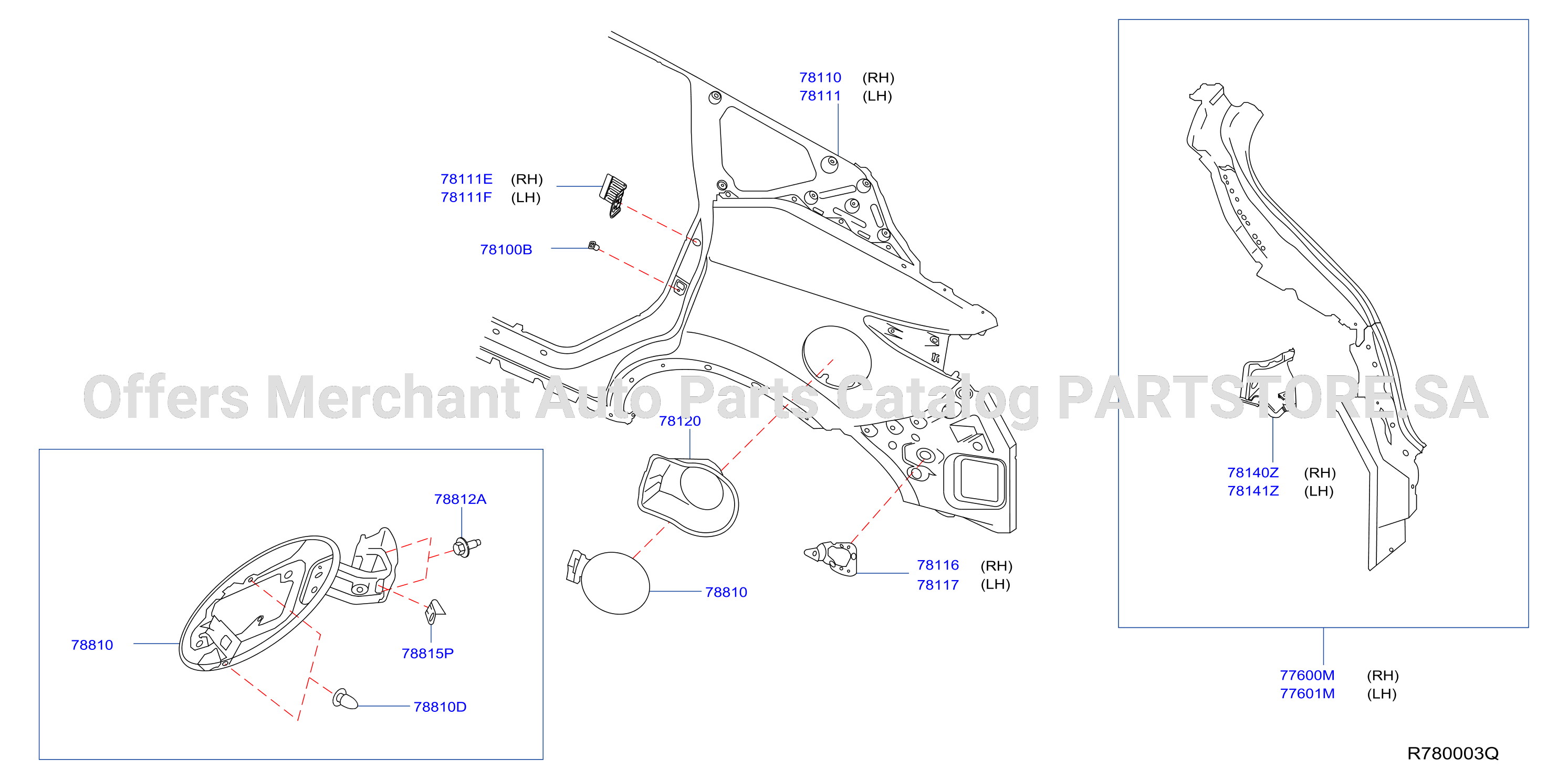 Rear Fender Fitting