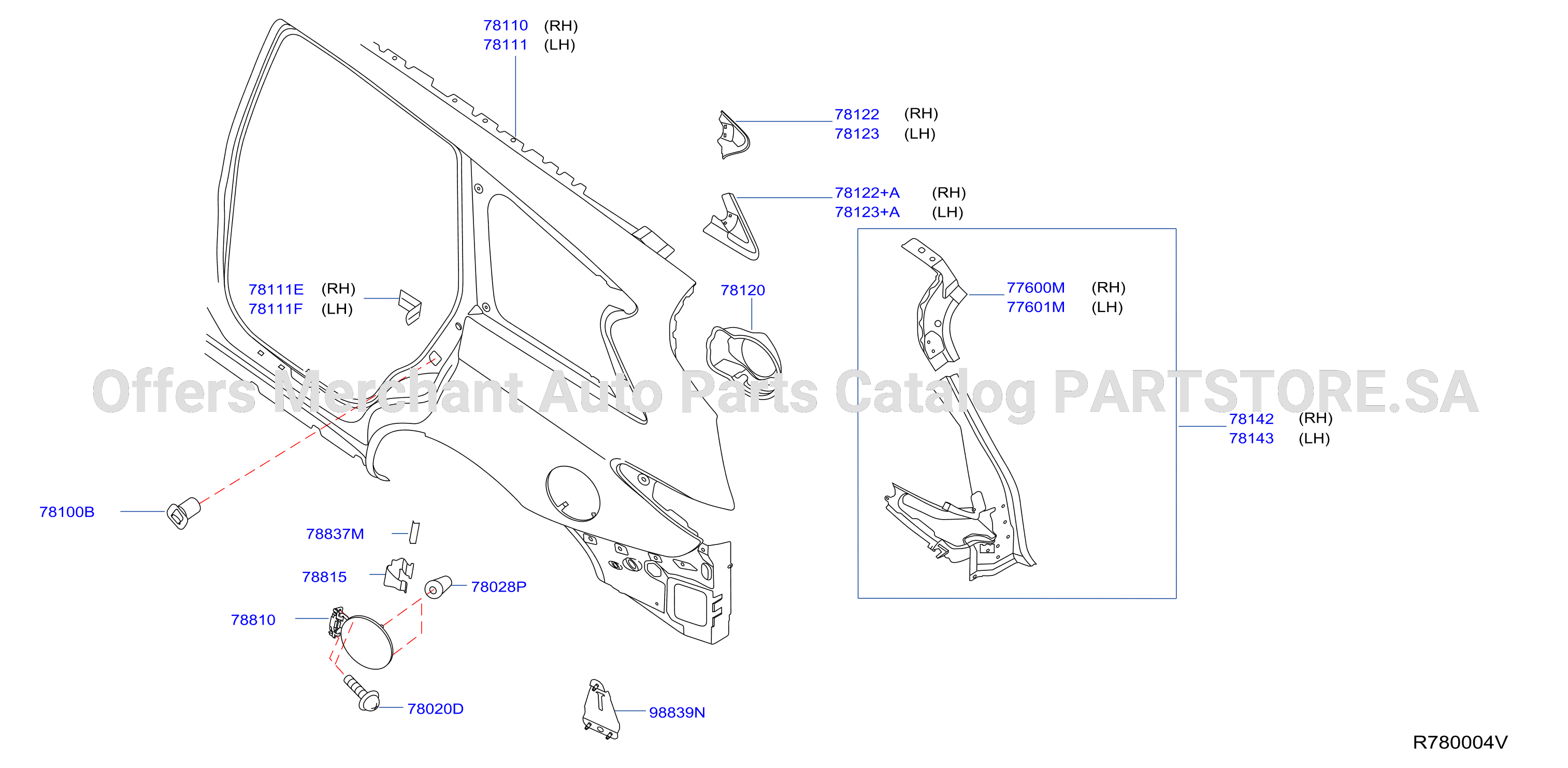 Rear Fender Fitting