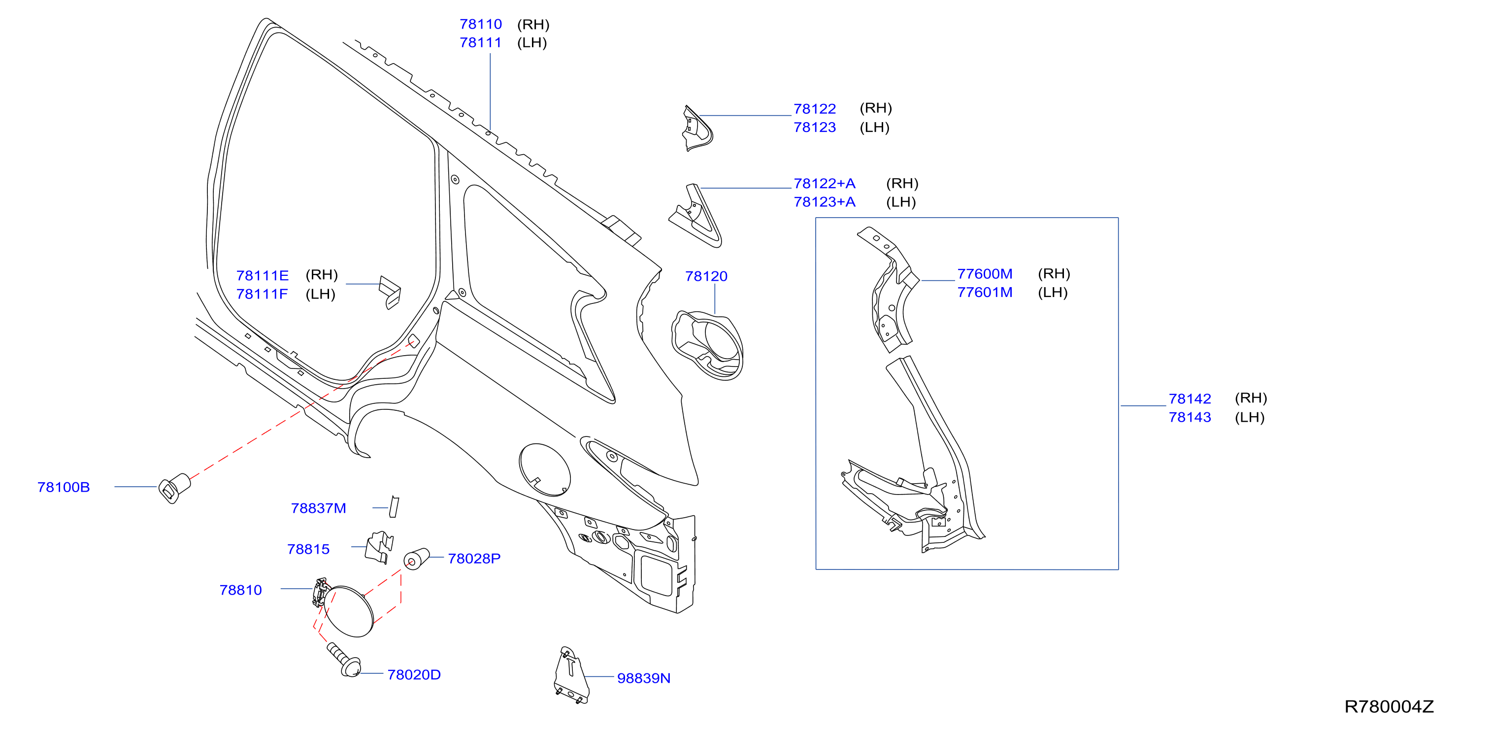 Rear Fender Fitting