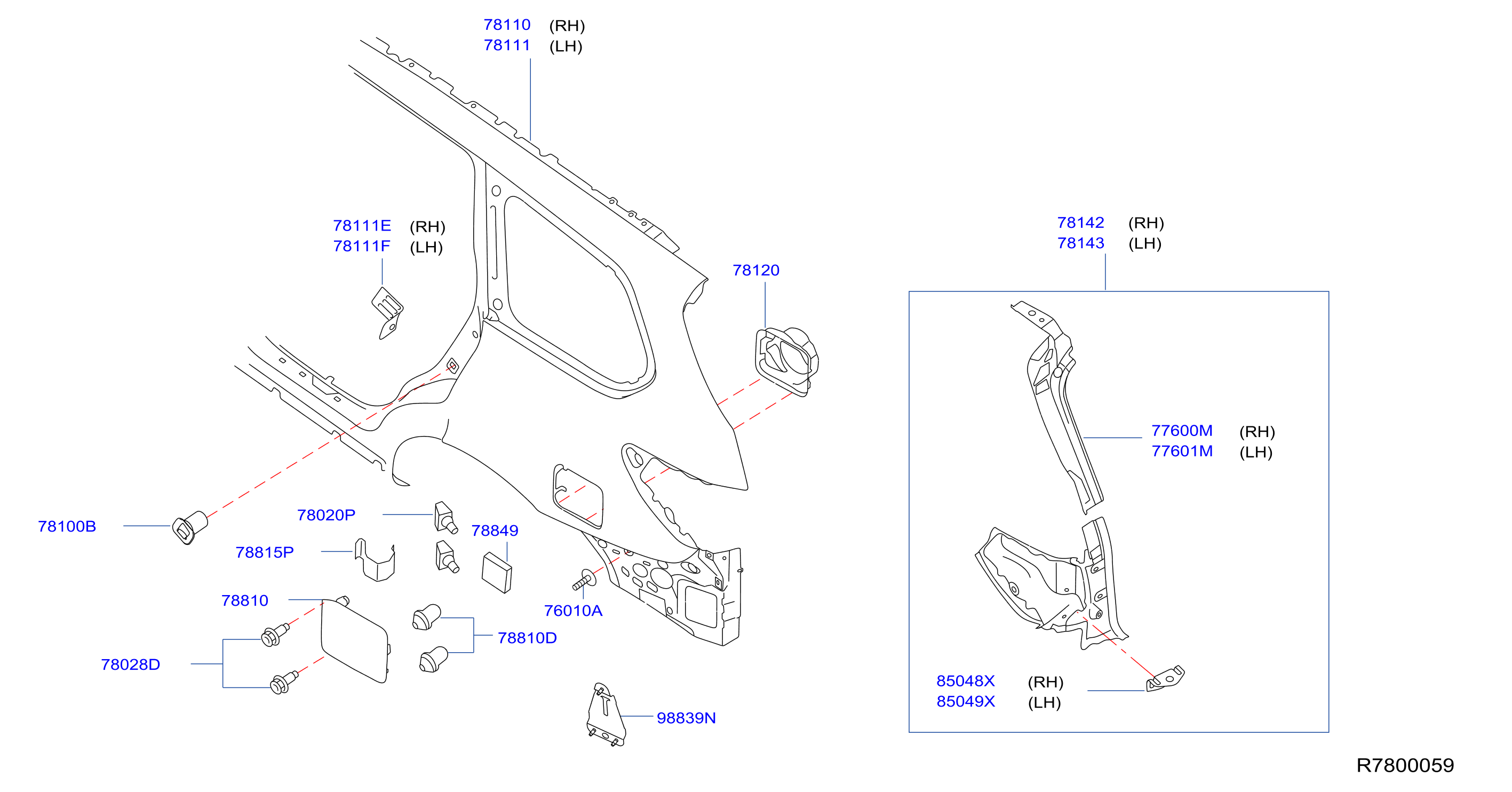 Rear Fender Fitting