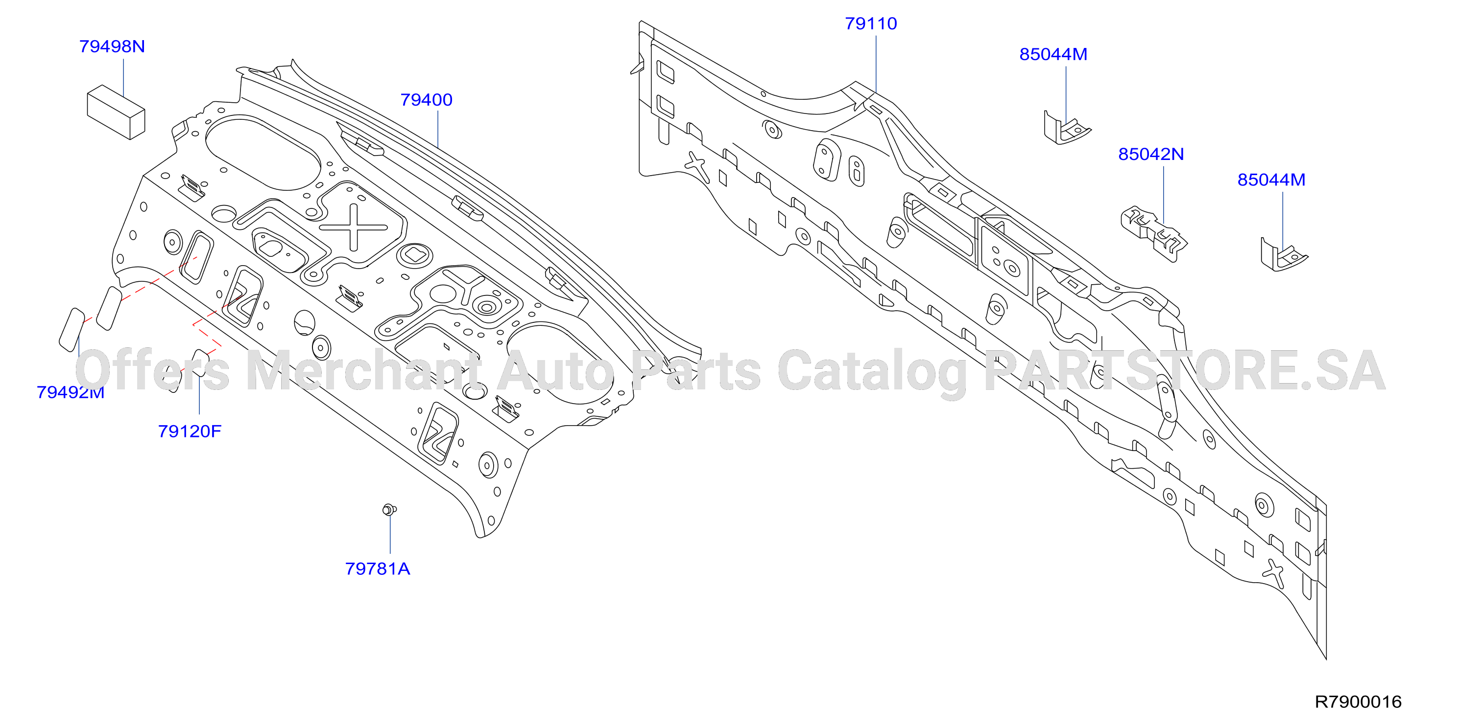 Rear Back Panel Fitting Rear Panel Fitting