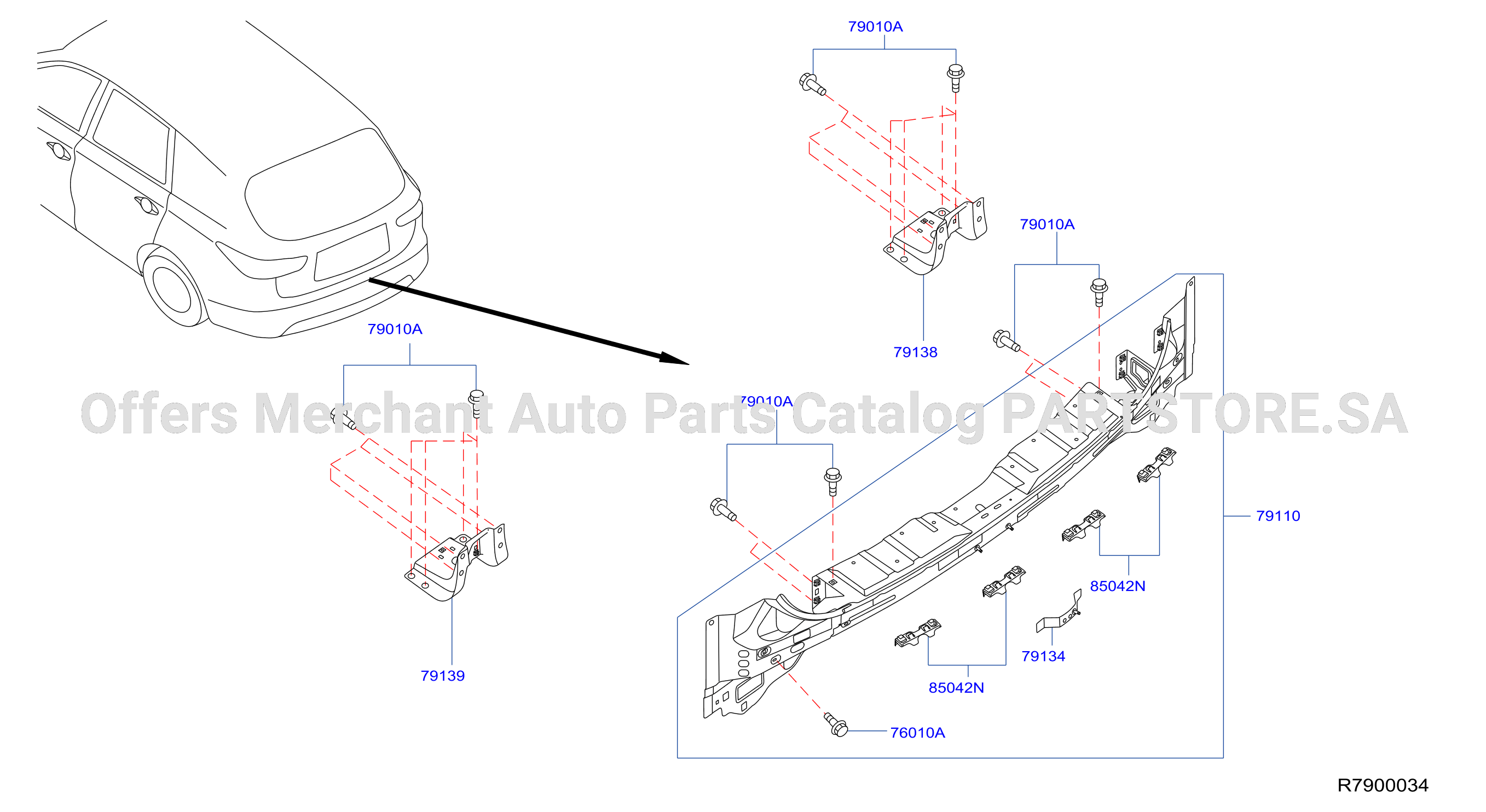 Rear Back Panel Fitting