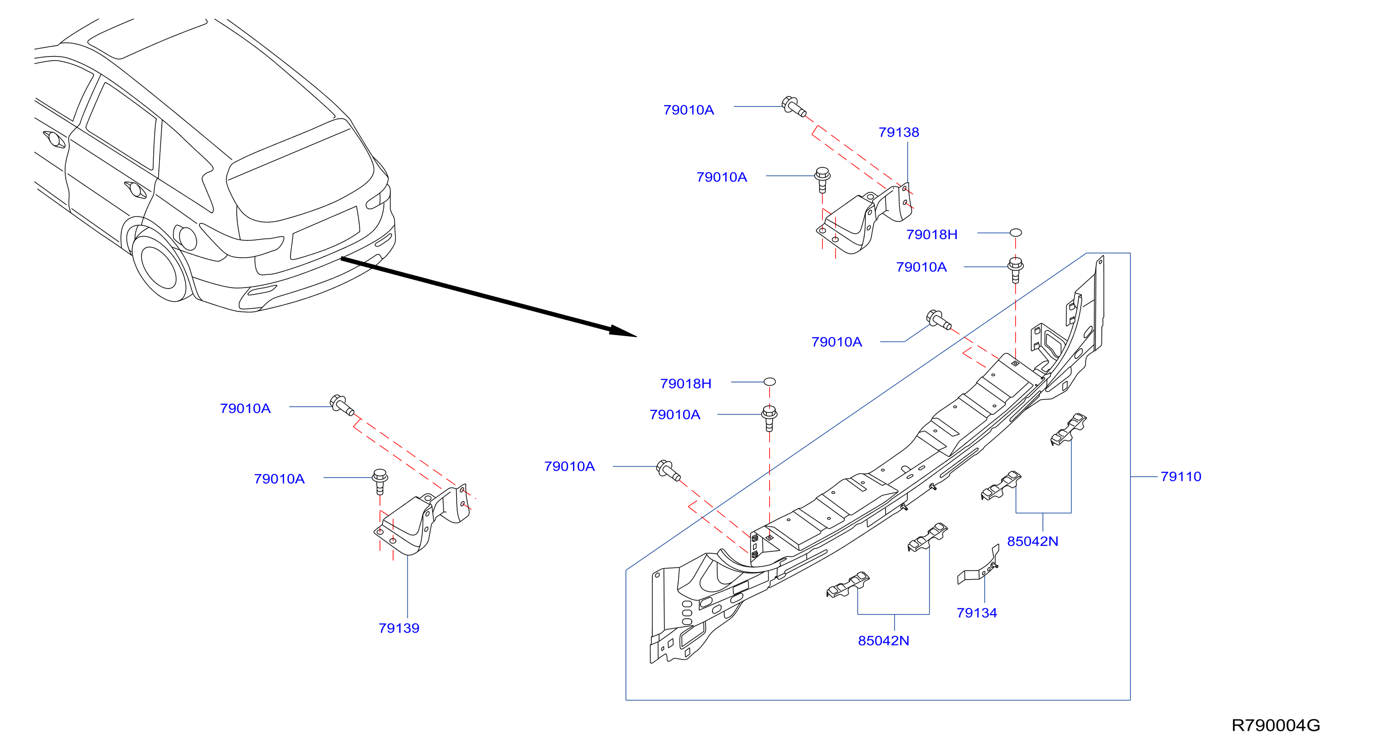 Rear Back Panel Fitting