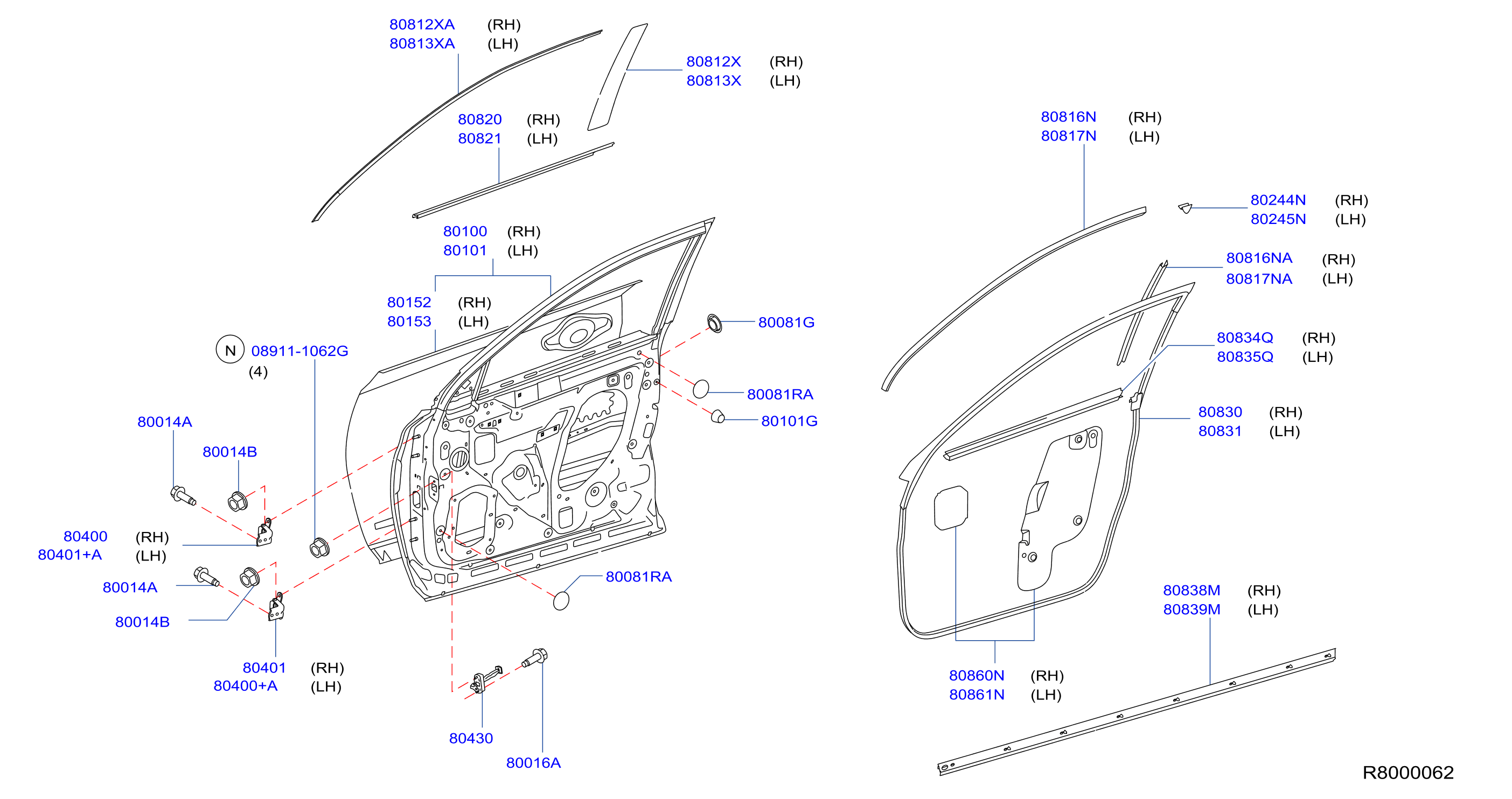 Front Door Panel Fitting Fr Dr Panel Fttng