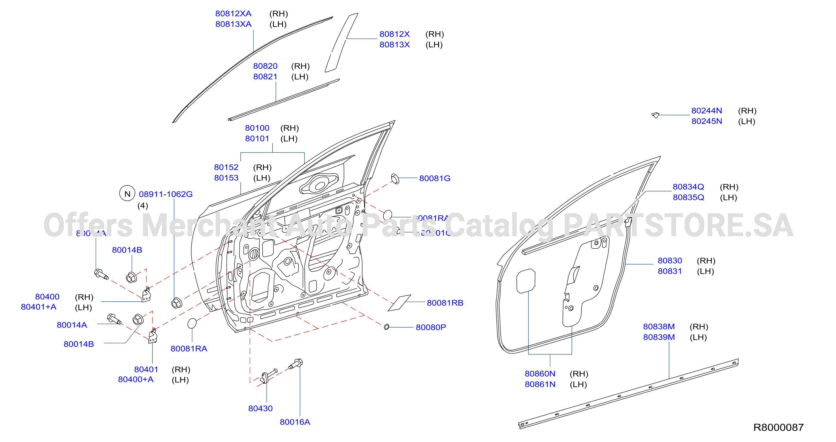 Front Door Panel Fitting Fr Dr Panel Fttng