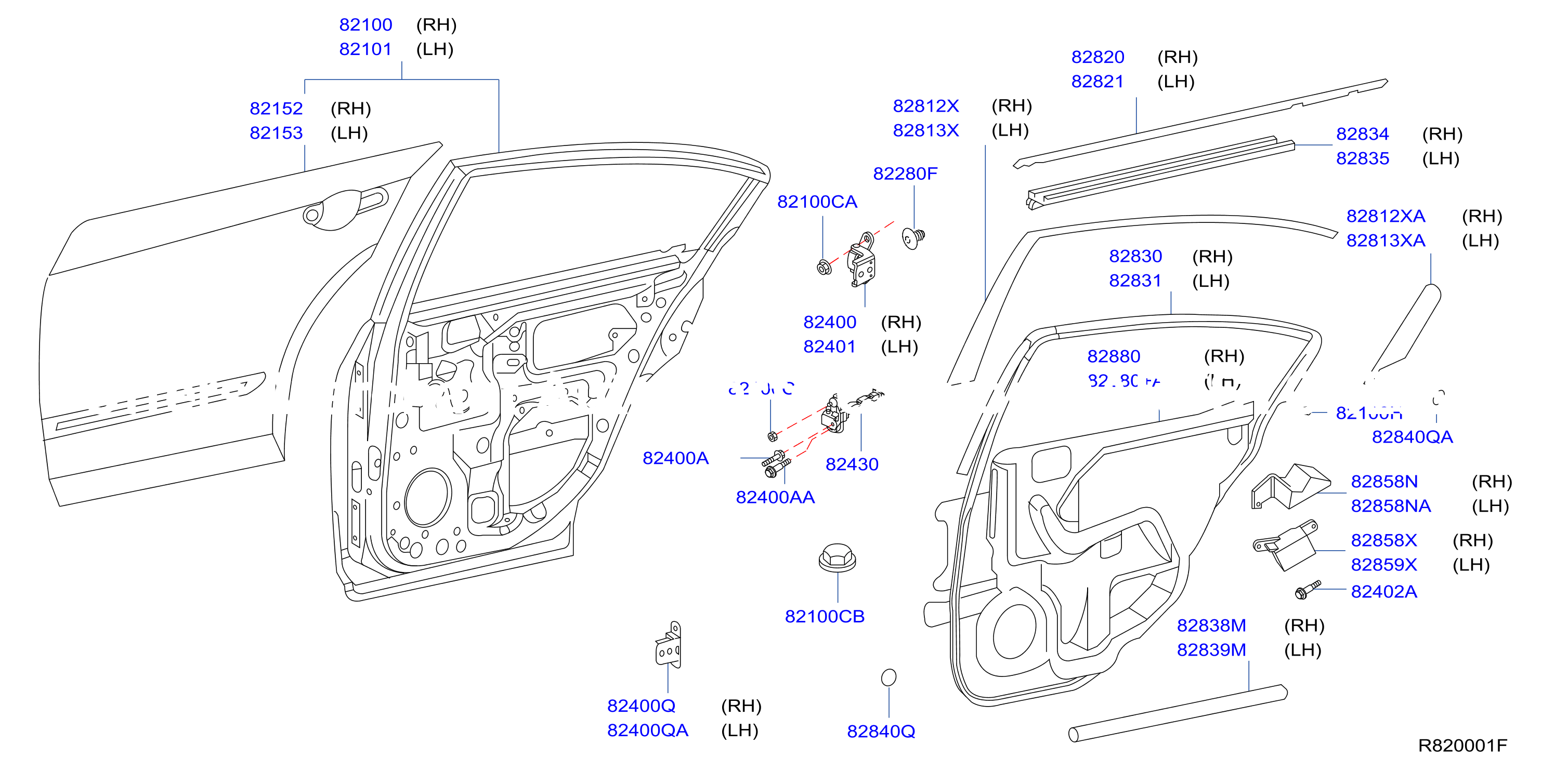 Rear Door Panel Fitting