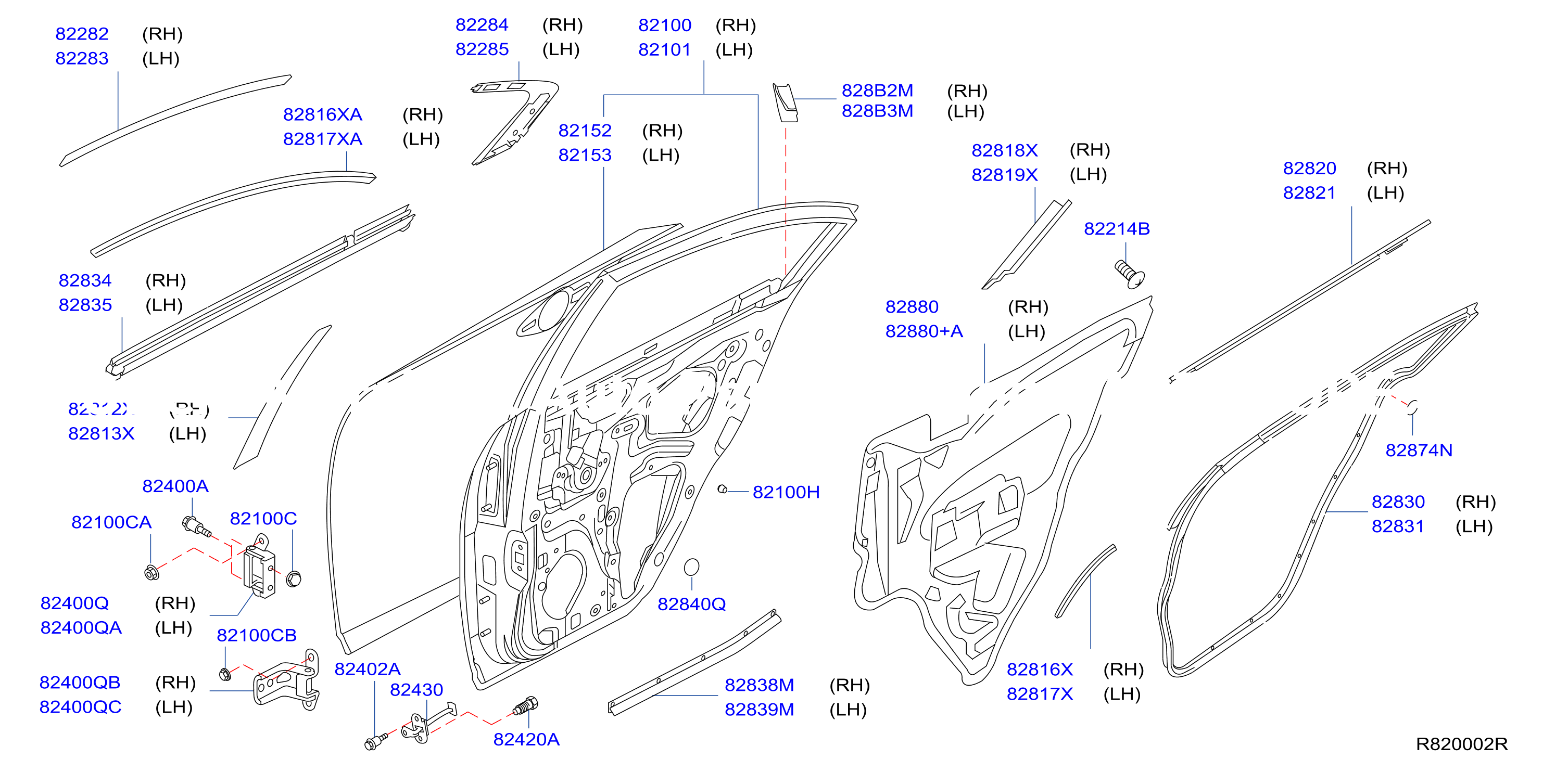 Rear Door Panel Fitting
