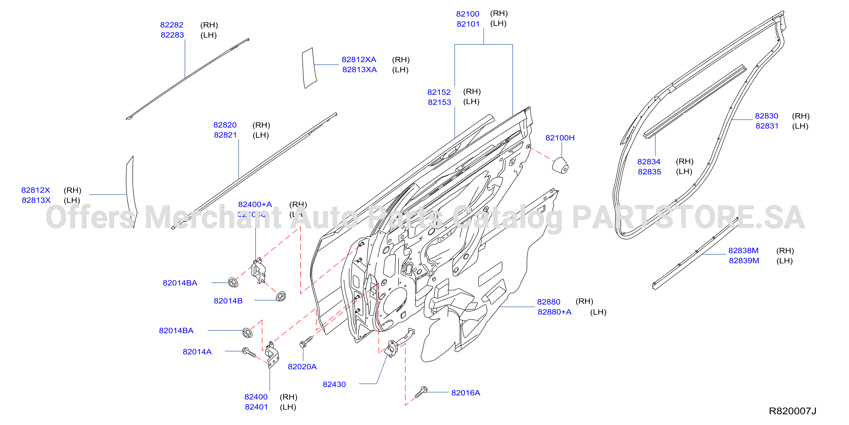 Rear Door Panel Fitting Rear Door Panel Ftting
