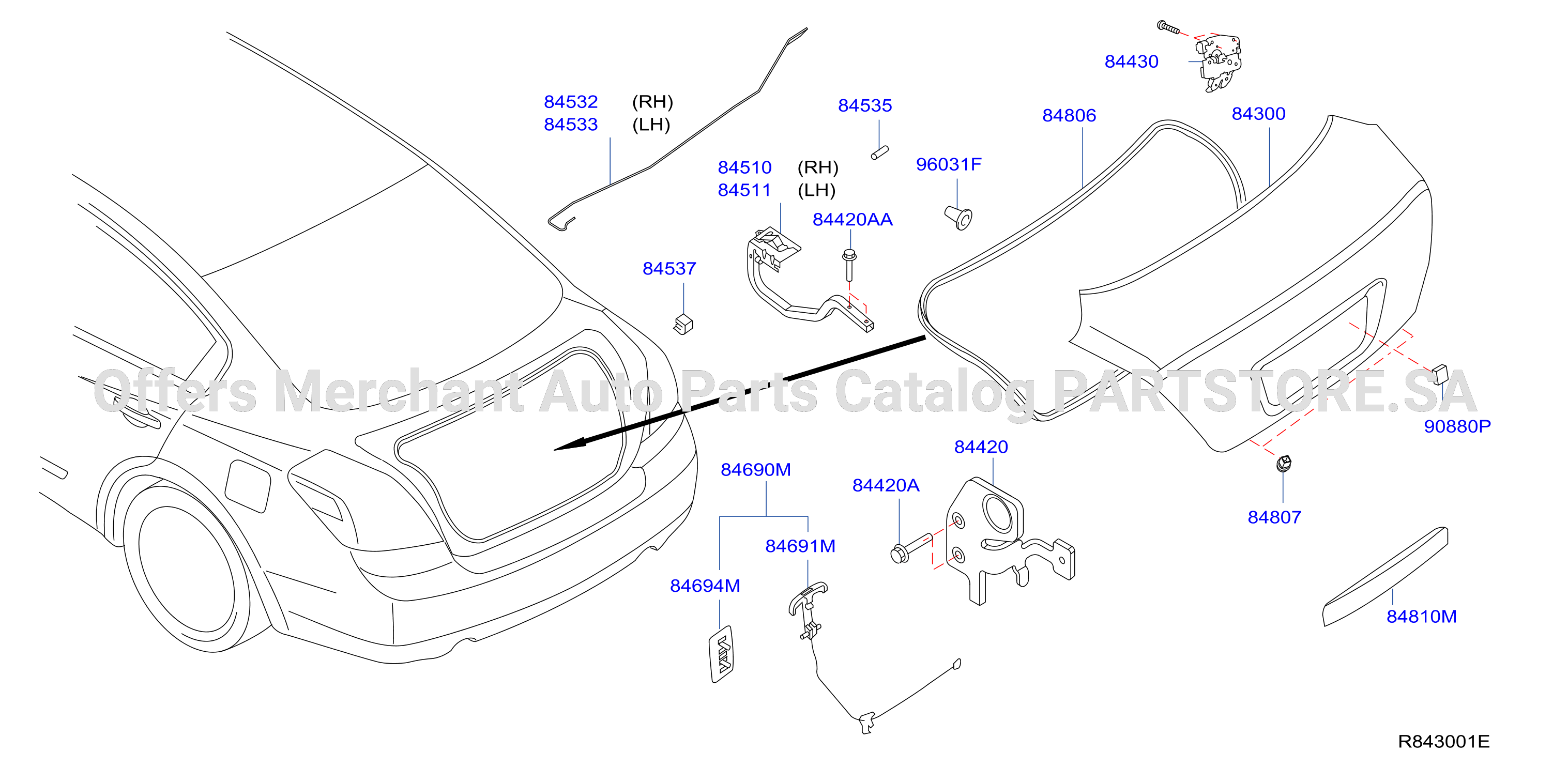 Trunk Lid Fitting