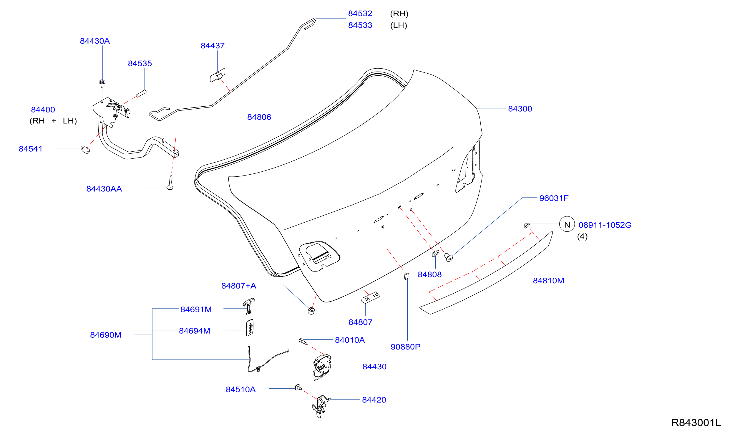Trunk Lid Fitting