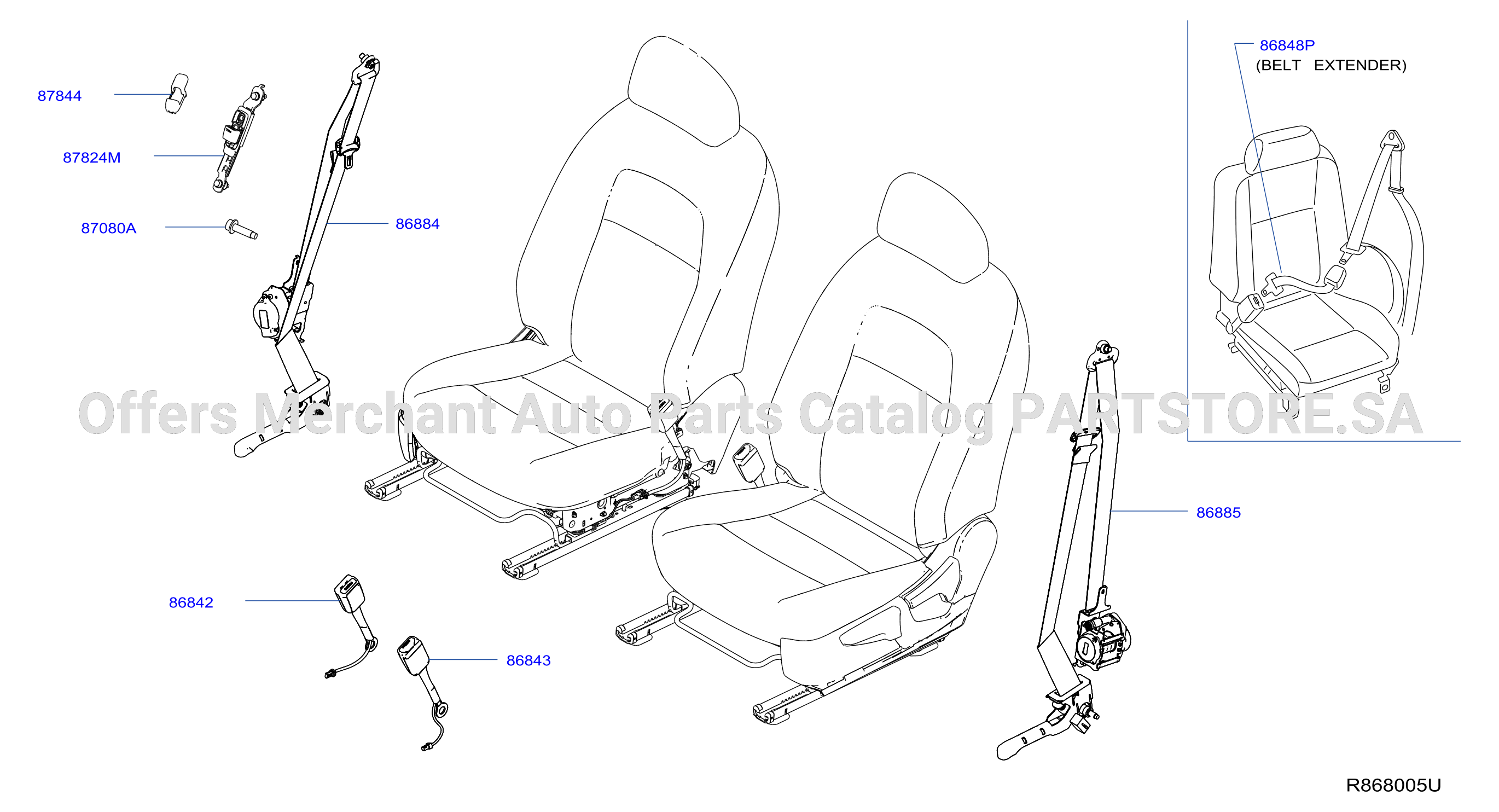 Front Seat Belt Front Seat Belts