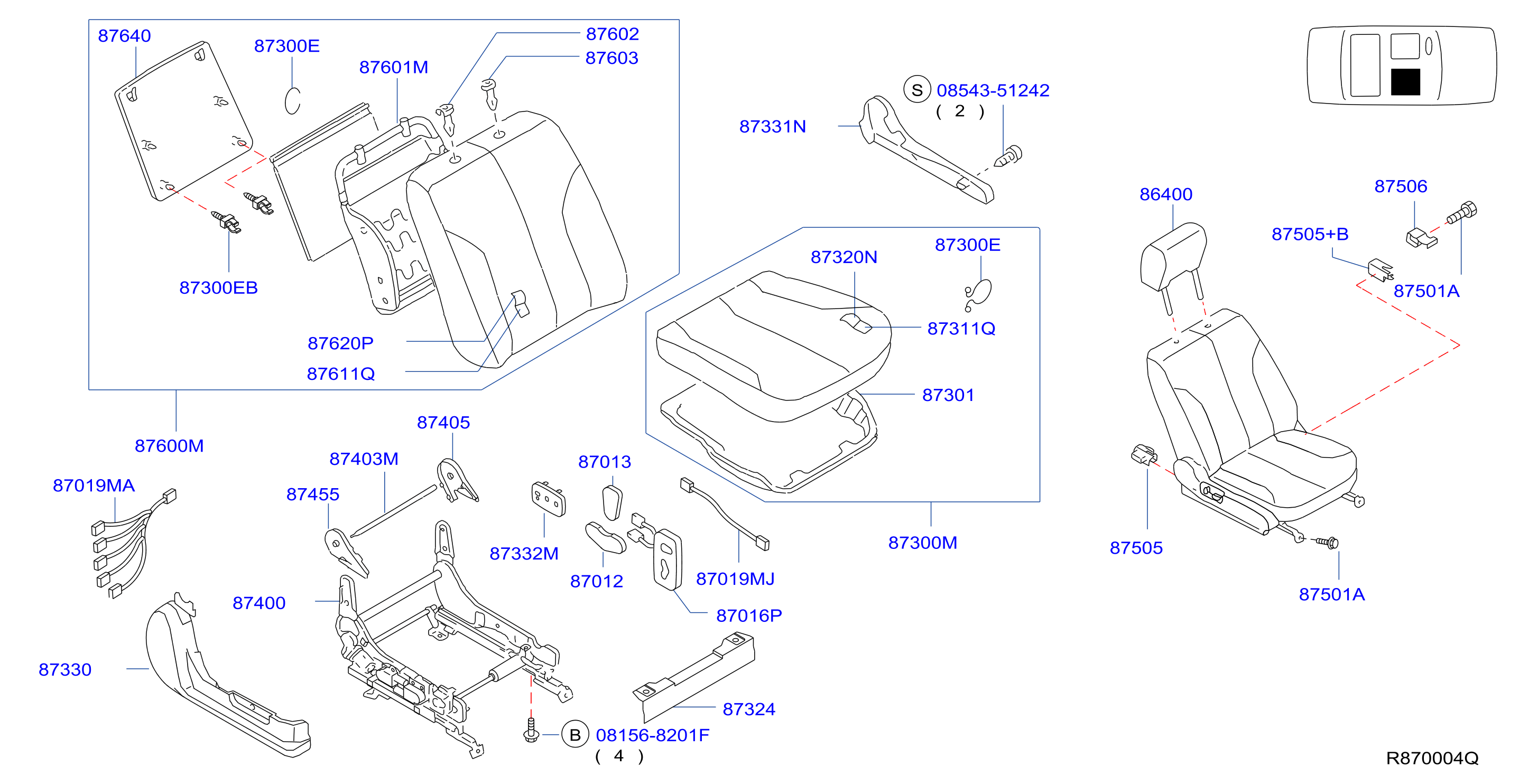 Front Seat Rh Power Seat
