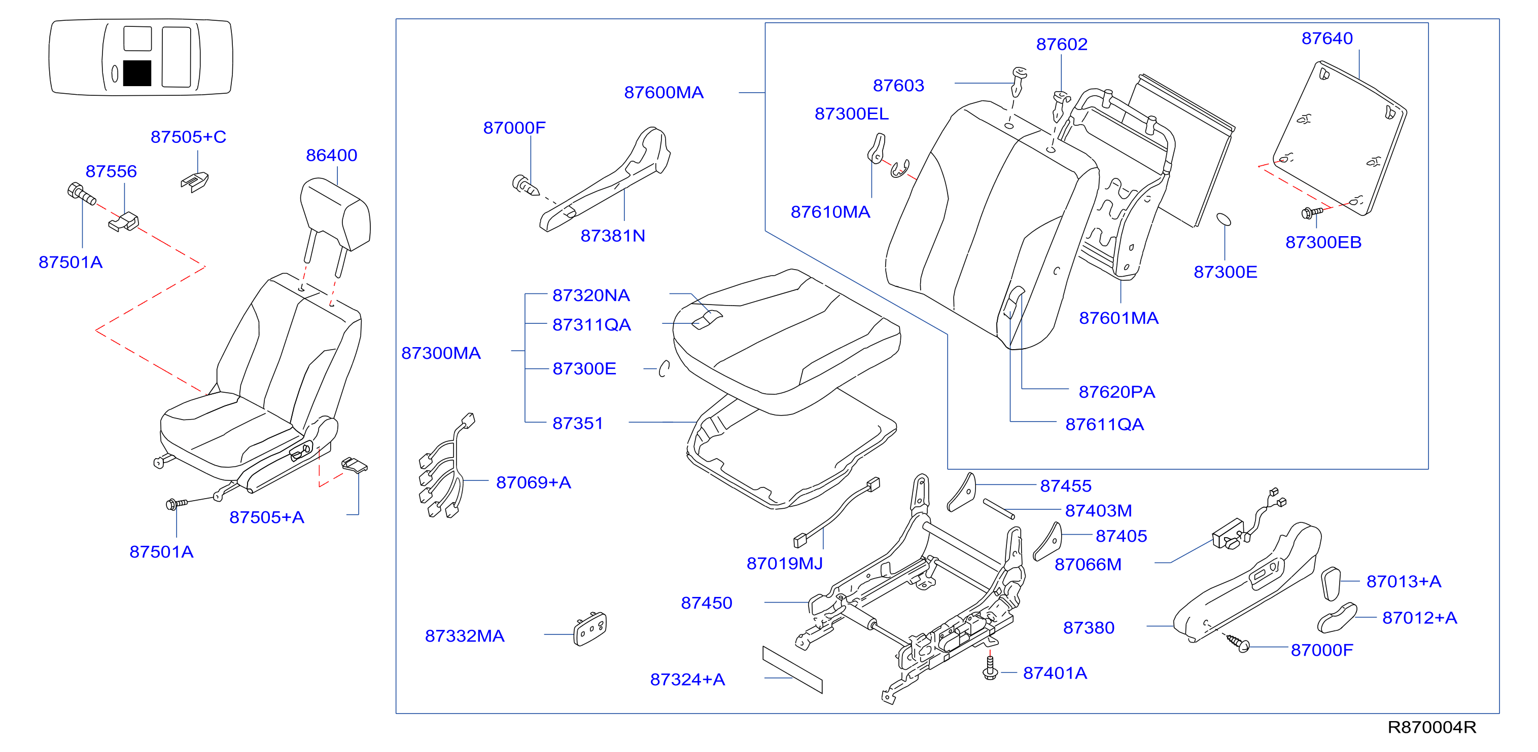 Front Seat Lh Power Seat