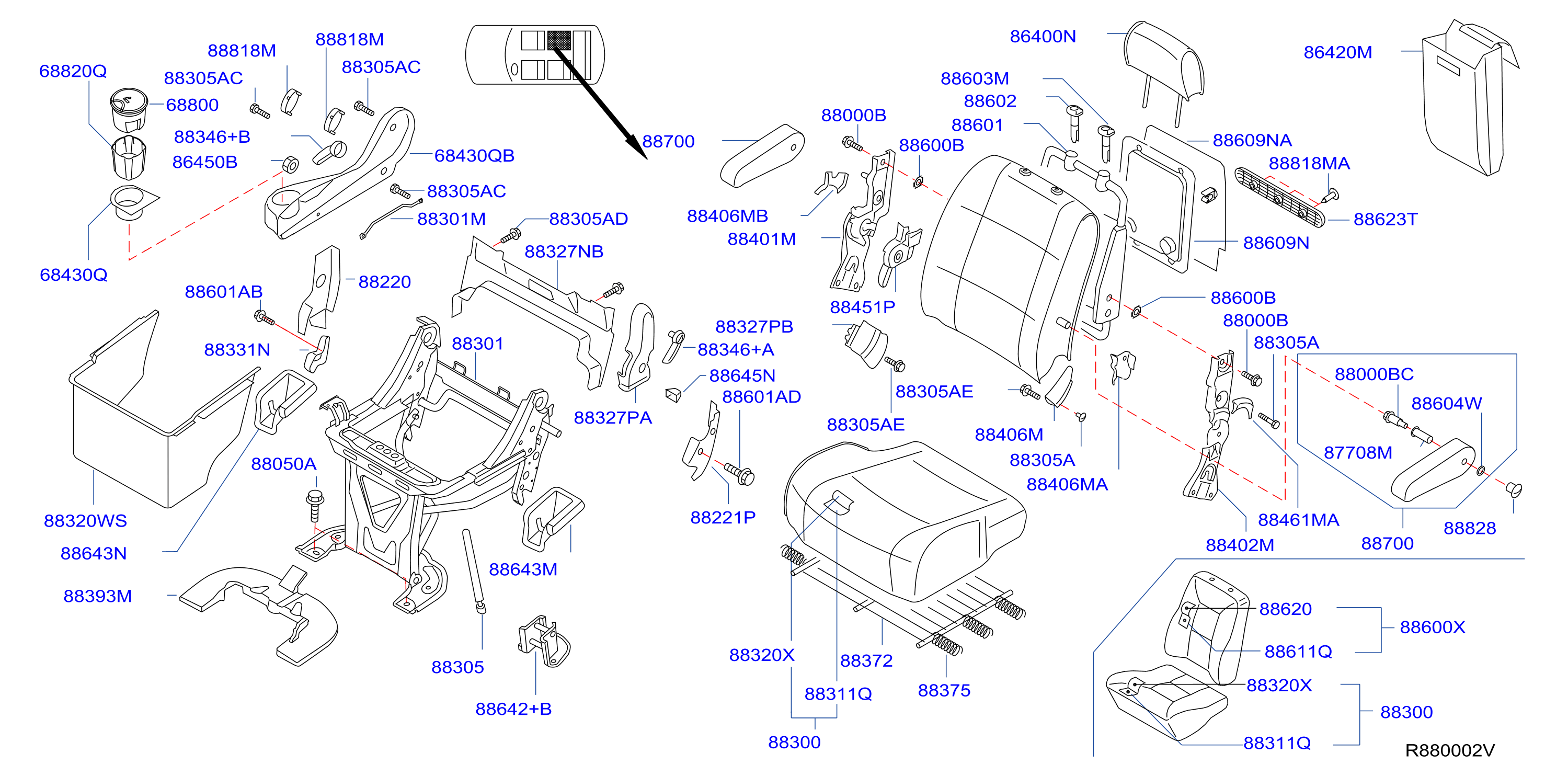 Rear Seat Rh Seat