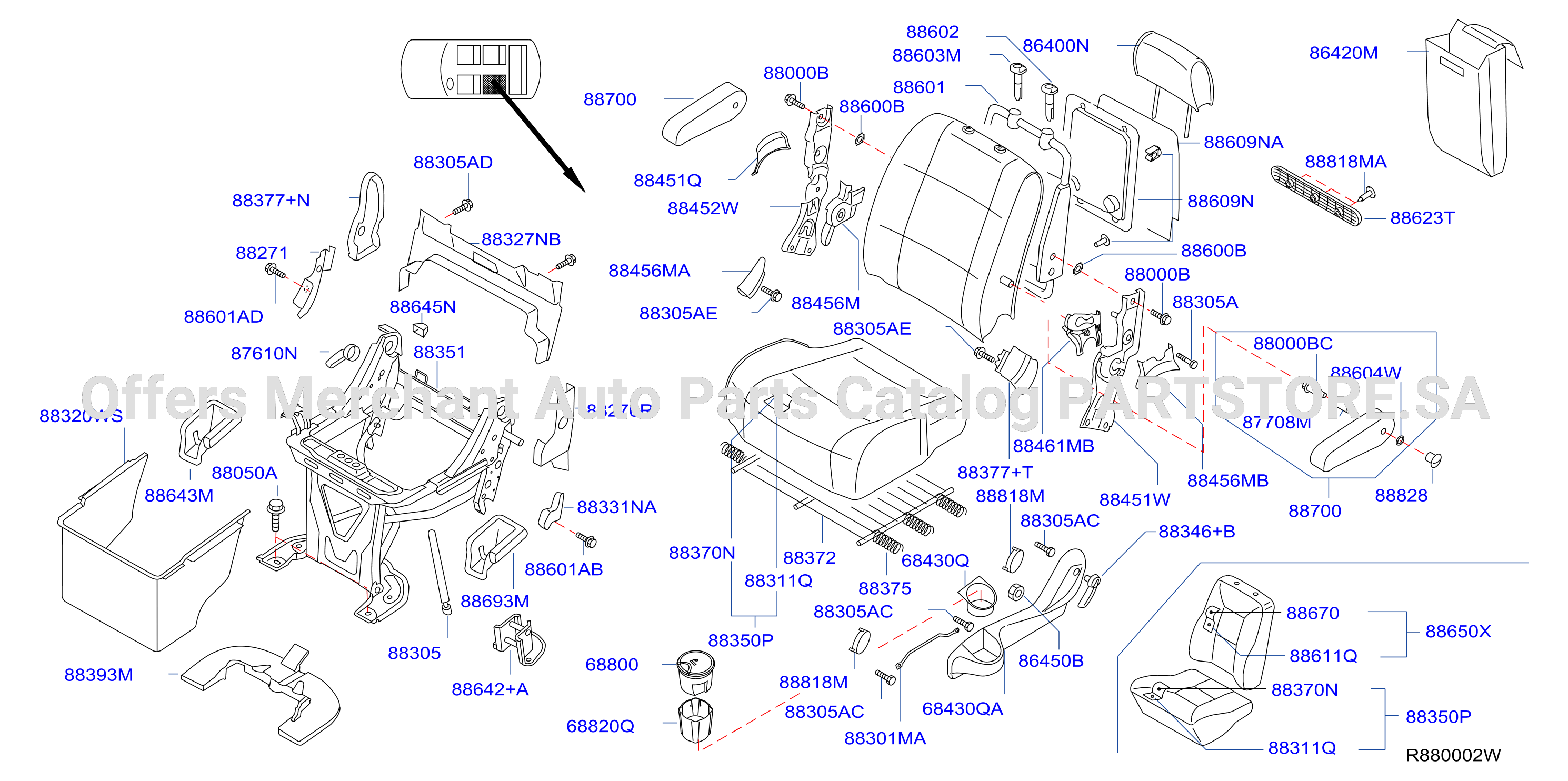 Rear Seat Lh Seat