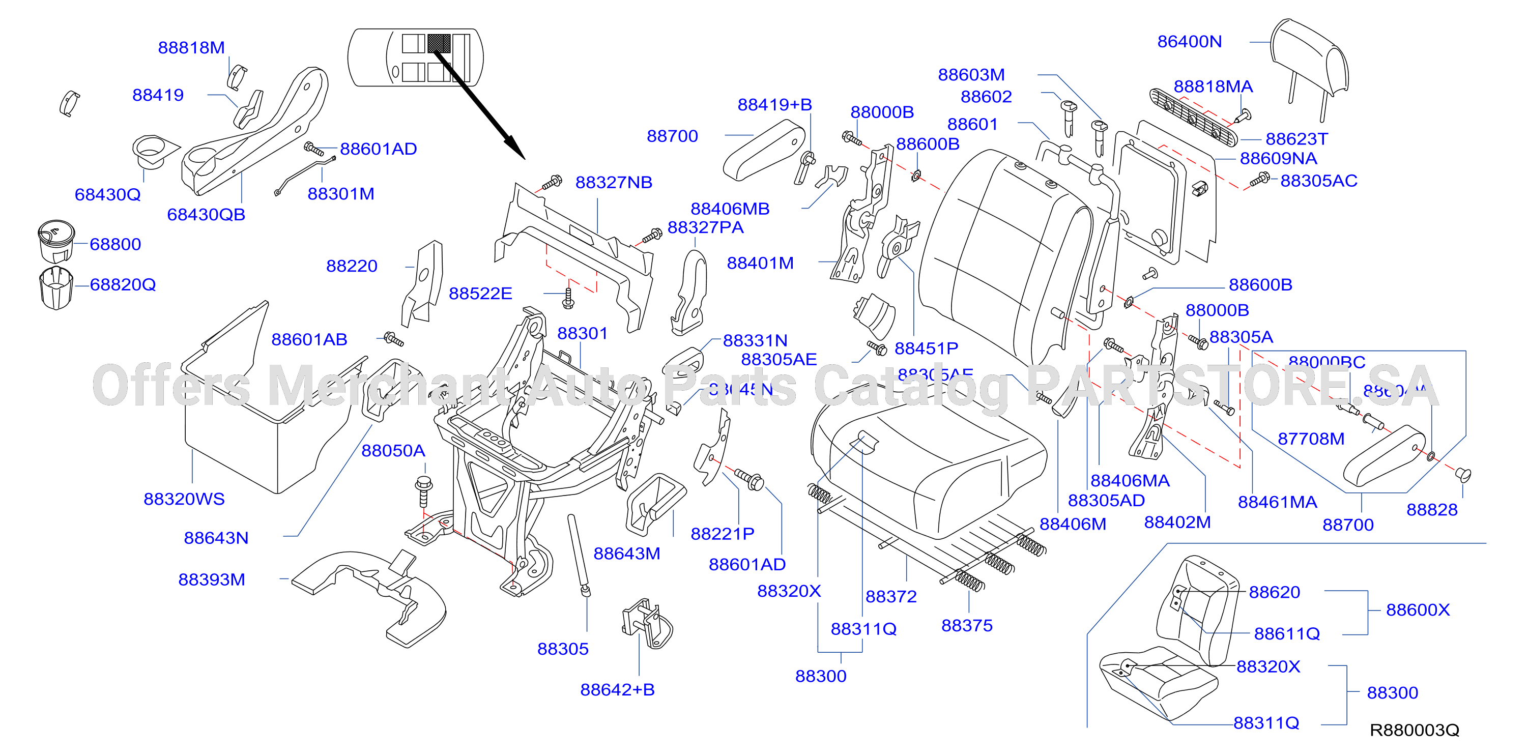 Rear Seat Rh Seat