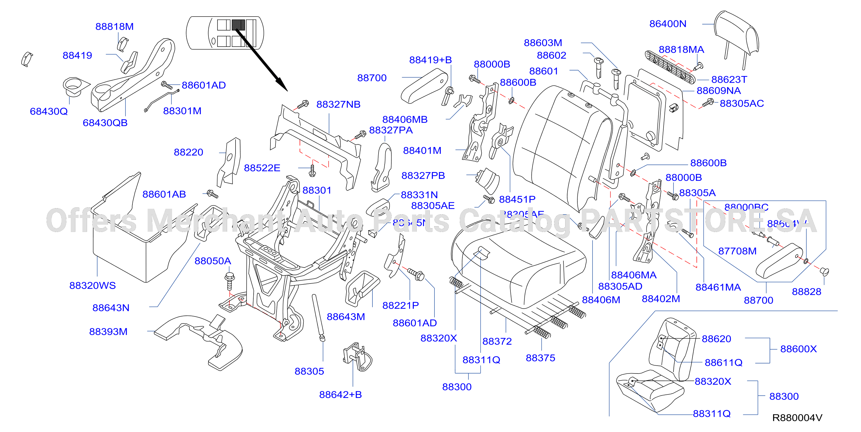 Rear Seat Rh Seat