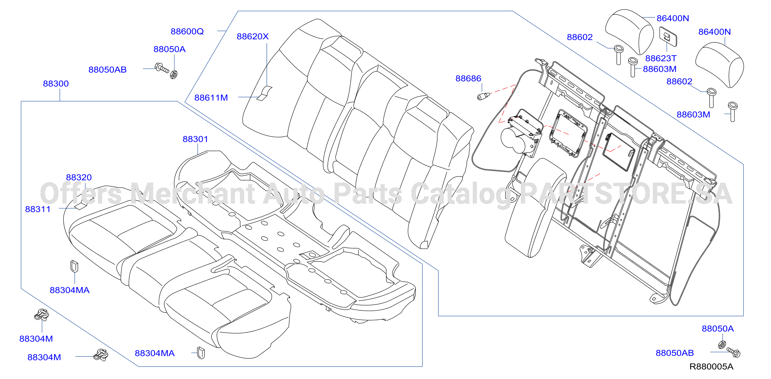 Rear Seat Rear