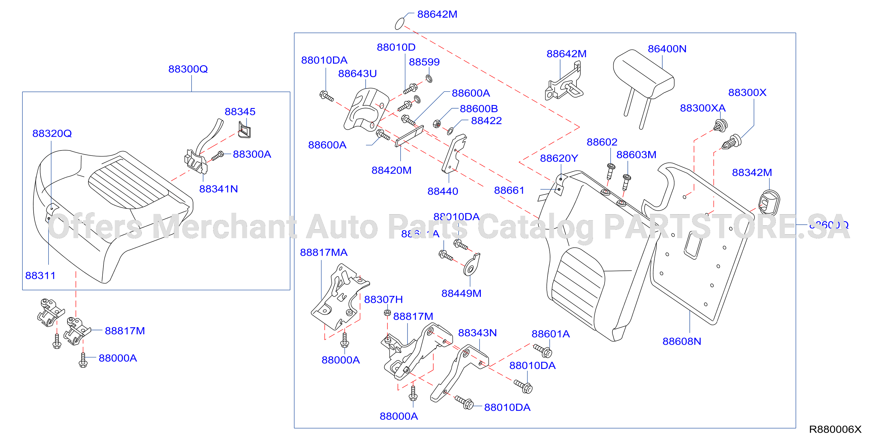 Rear Seat Rh