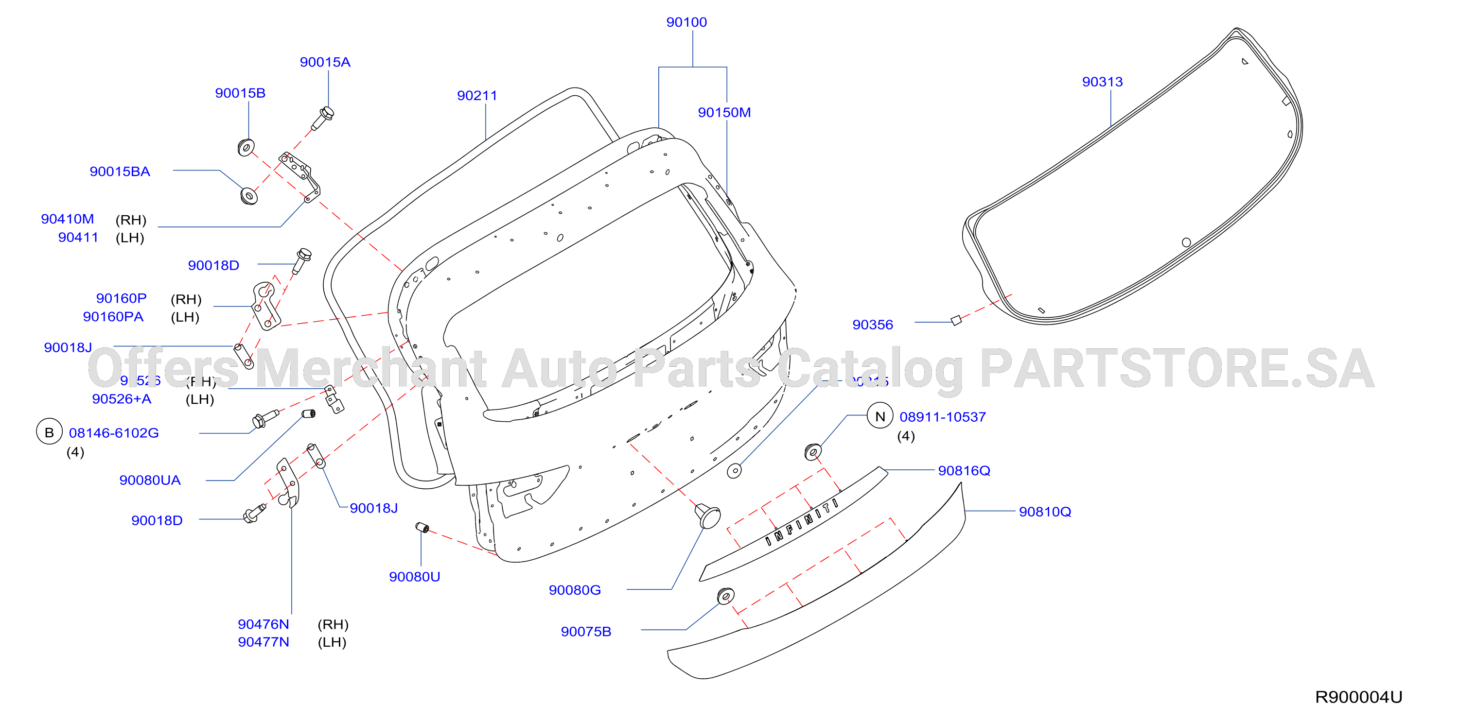 Back Door Panel Fitting