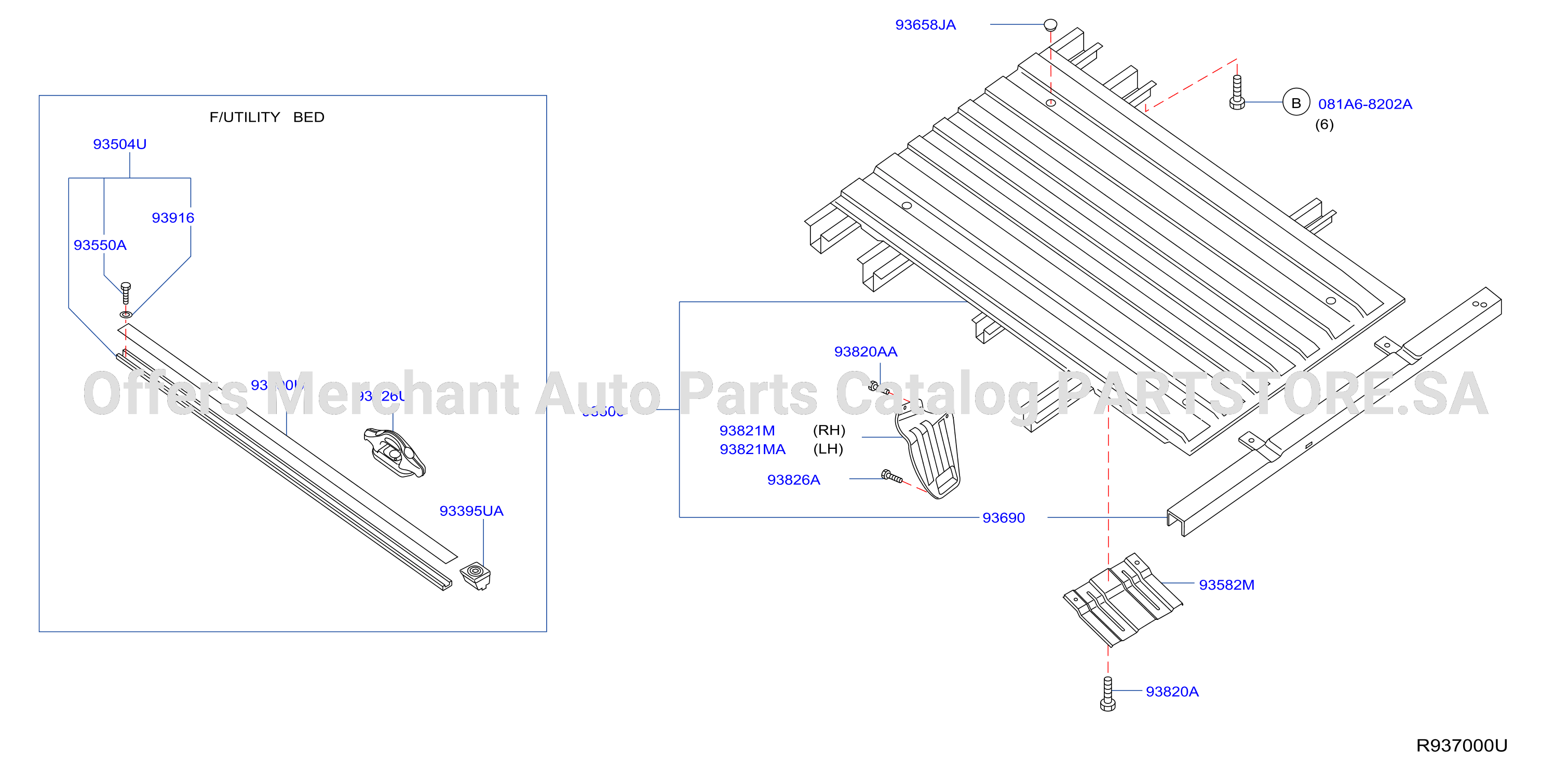 Rear Body Floor Fitting