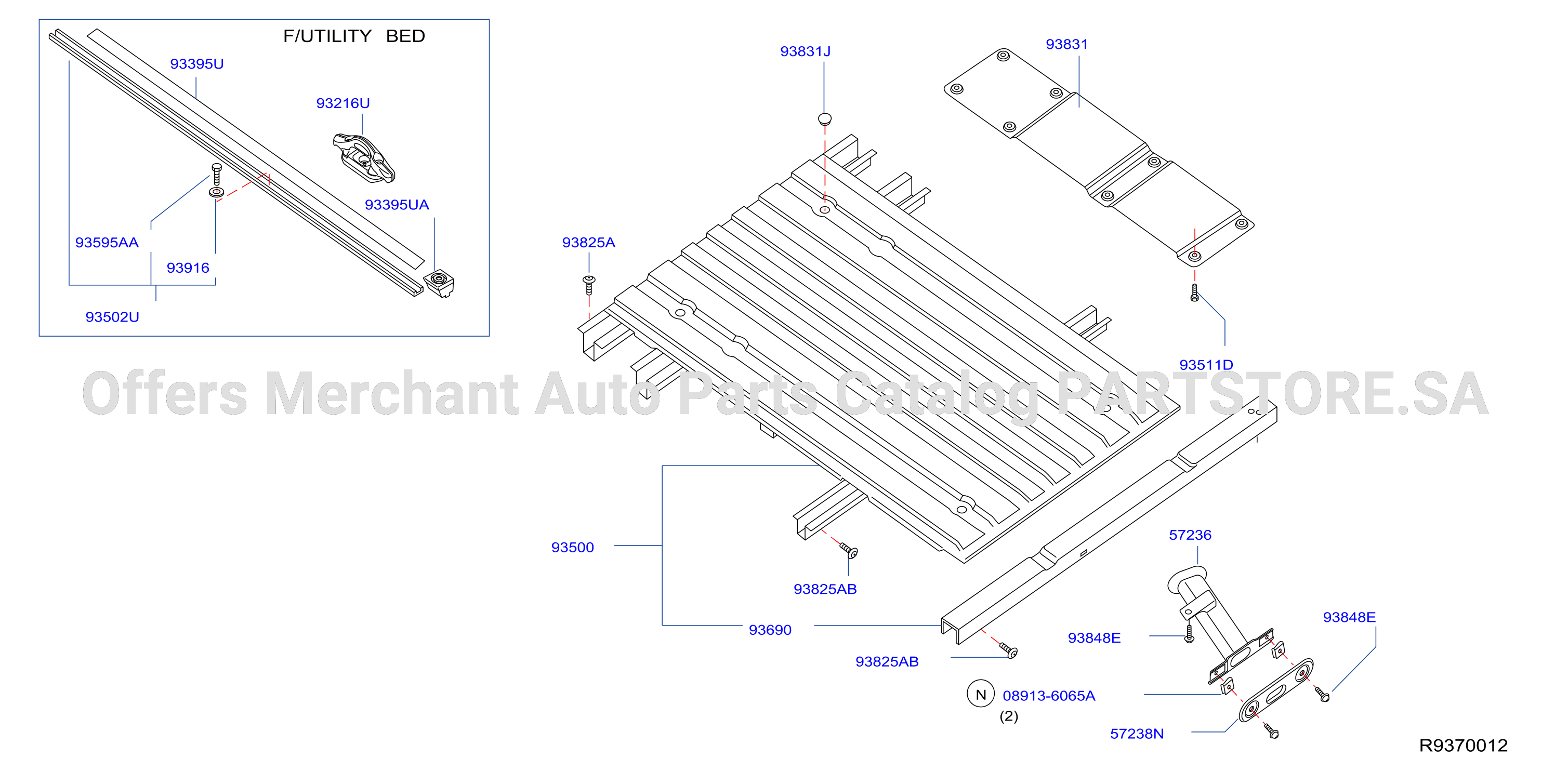 Rear Body Floor Fitting