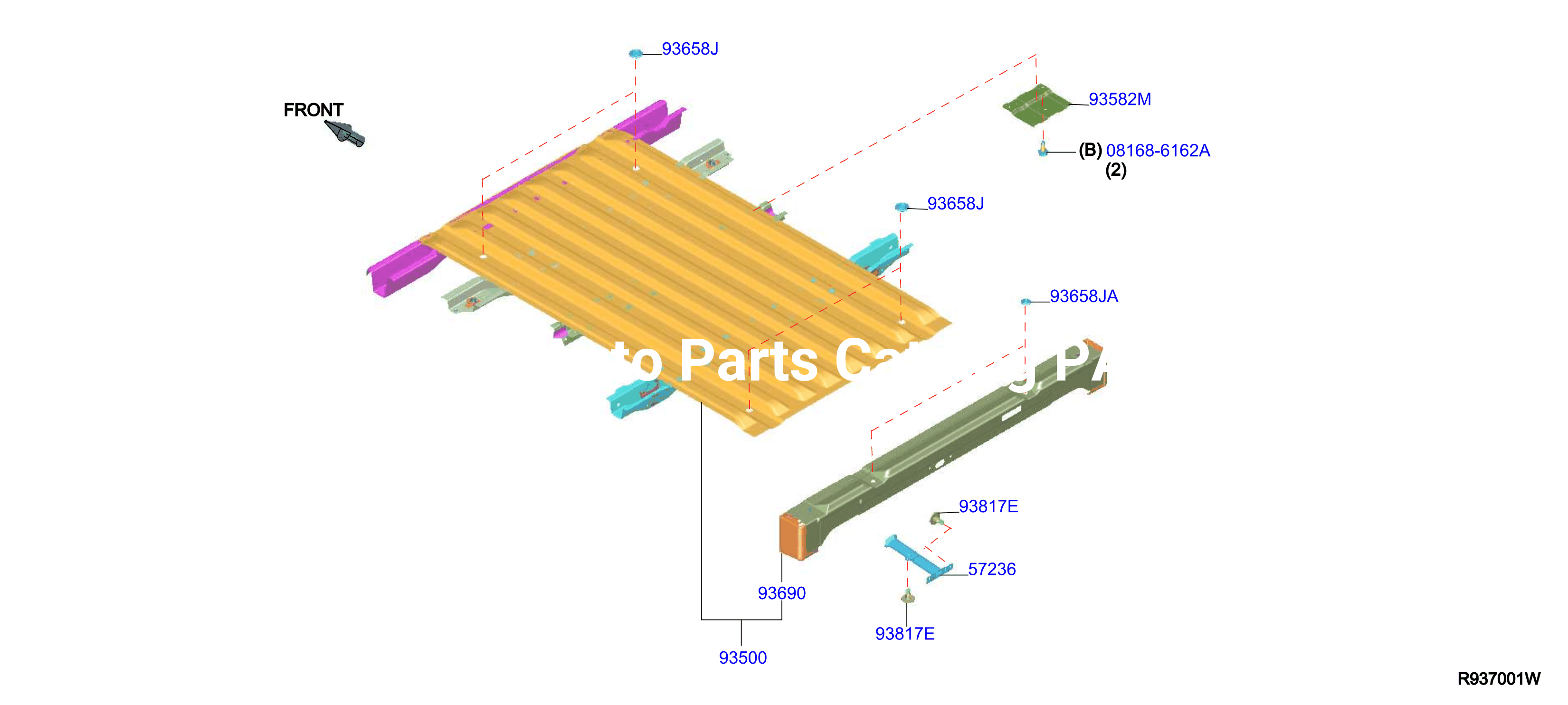 Rear Body Floor Fitting