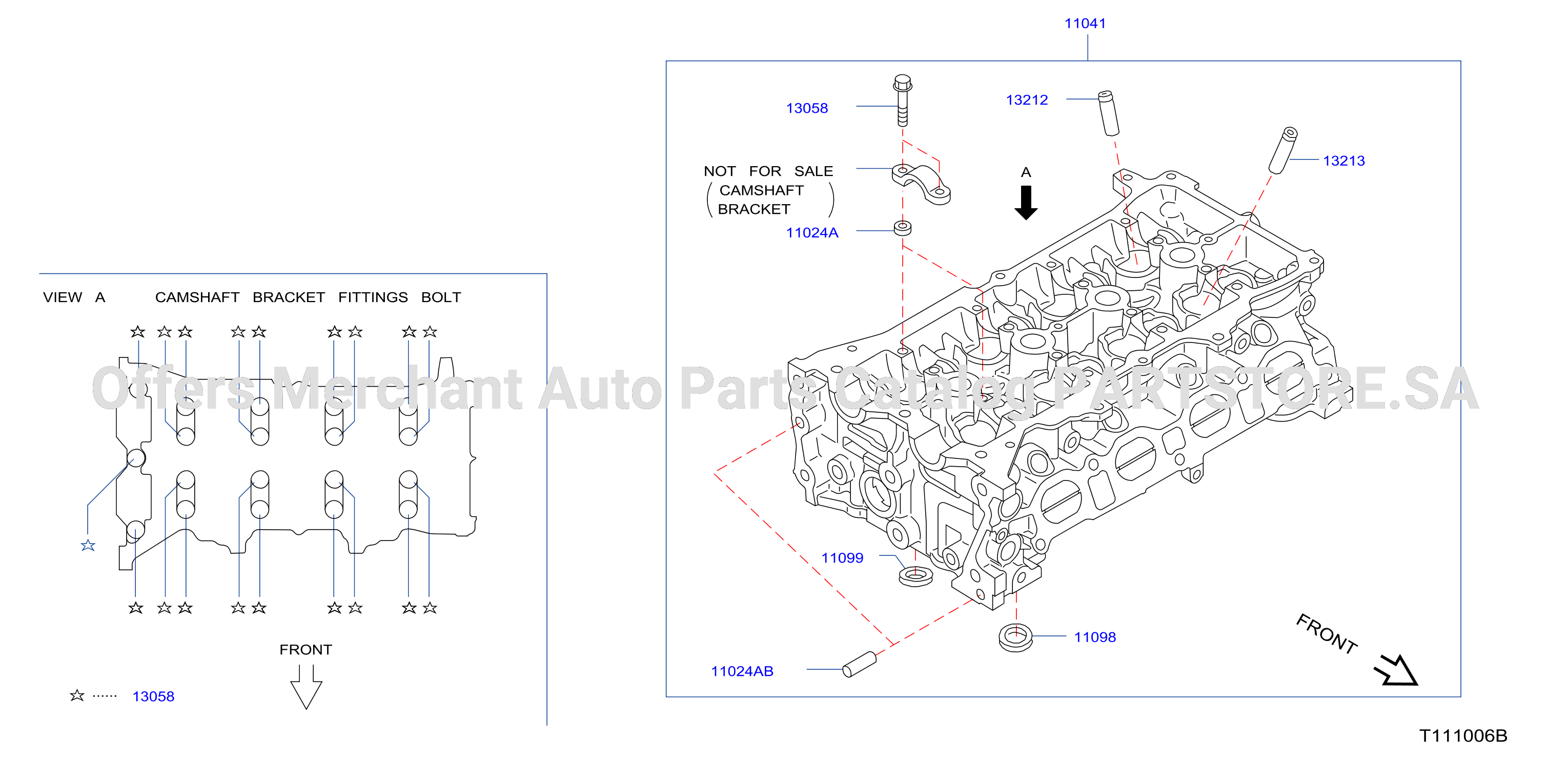 Cylinder Head Rocker Cover Component Parts