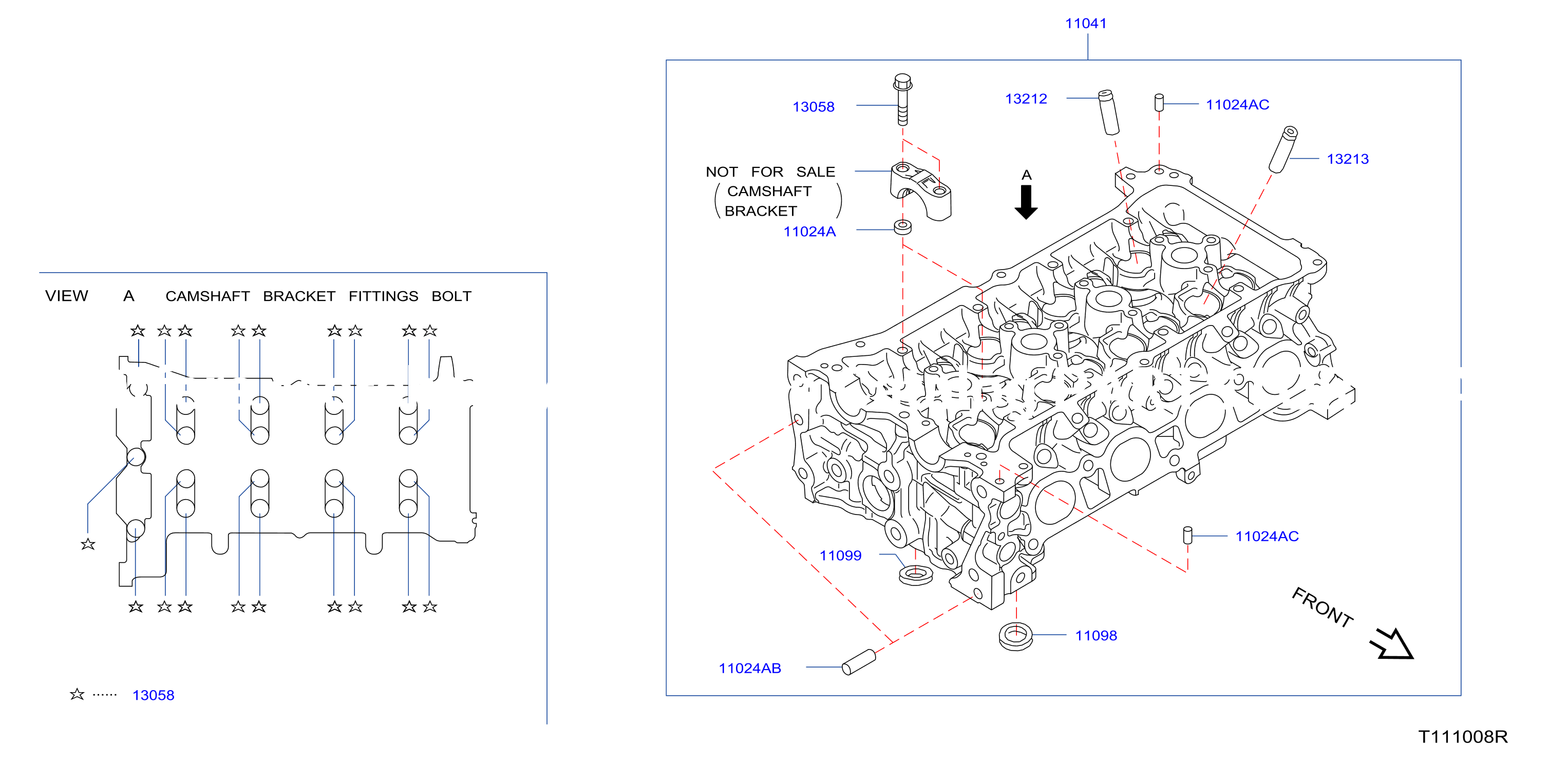 Cylinder Head Rocker Cover Component Parts