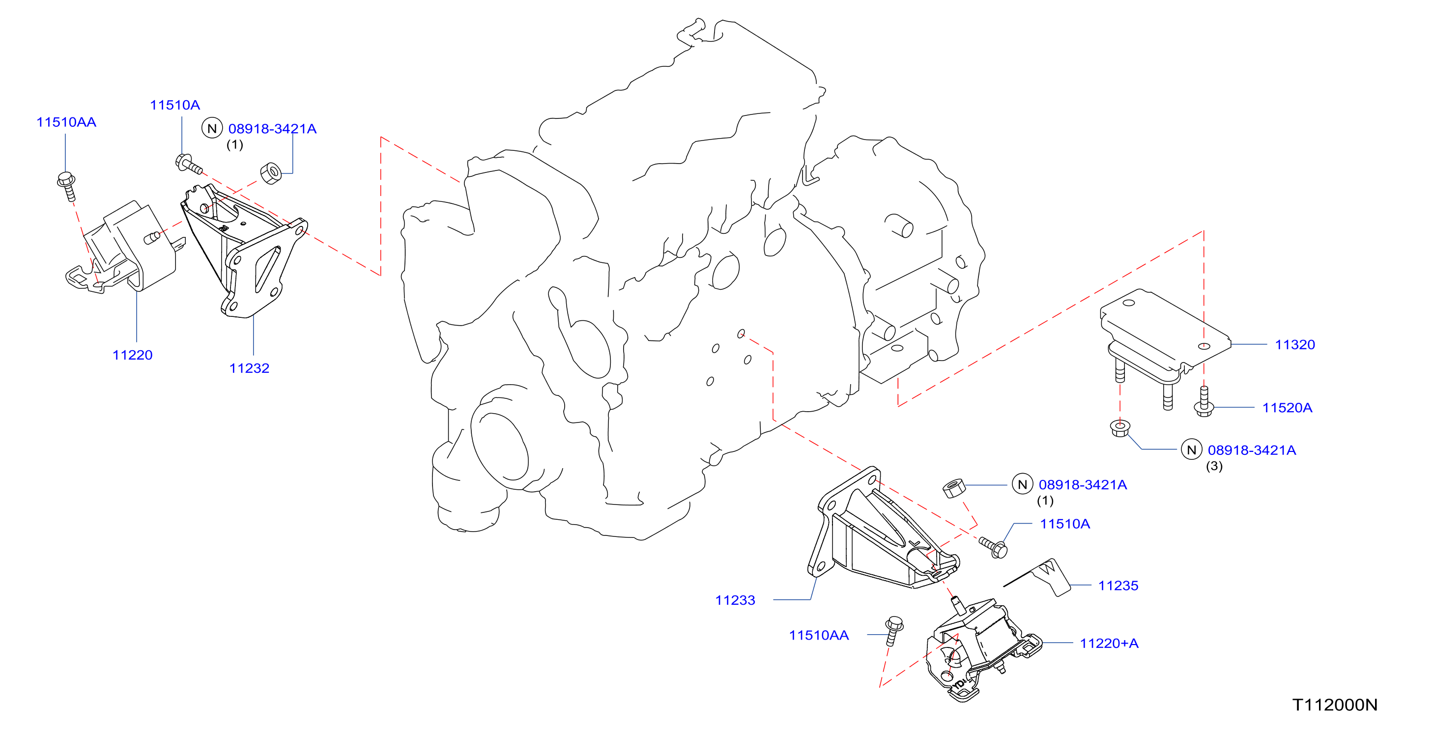 Engine Transmission Mounting