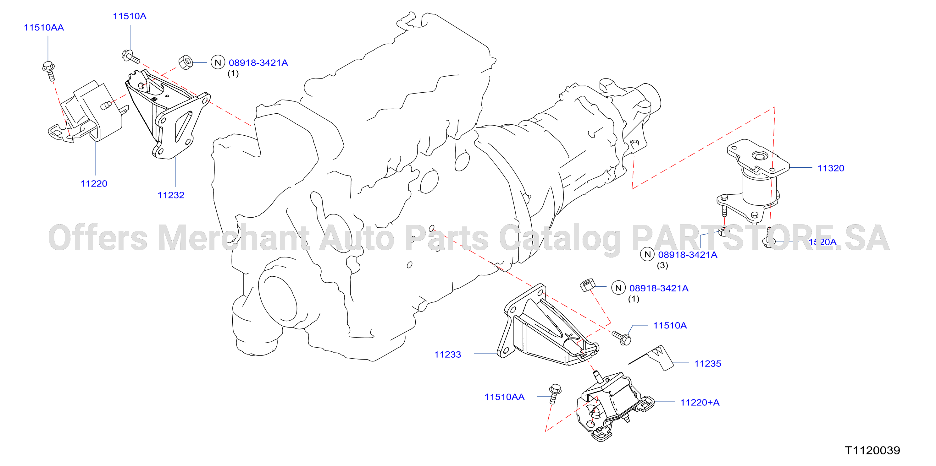 Engine Transmission Mounting