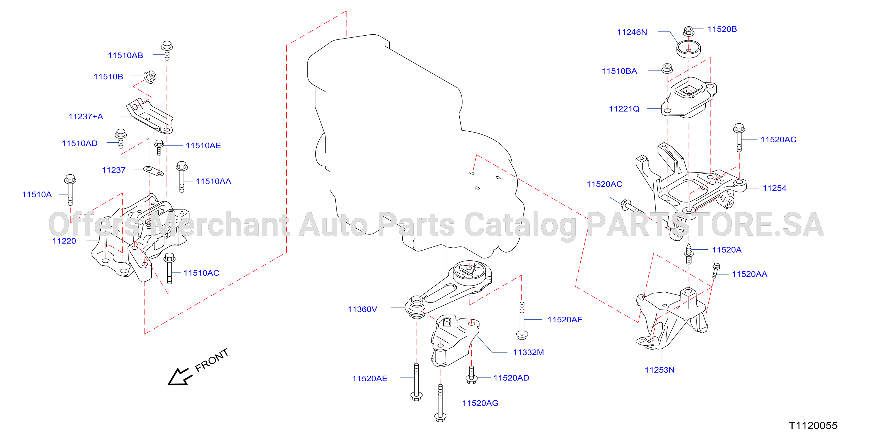 Engine Transmission Mounting
