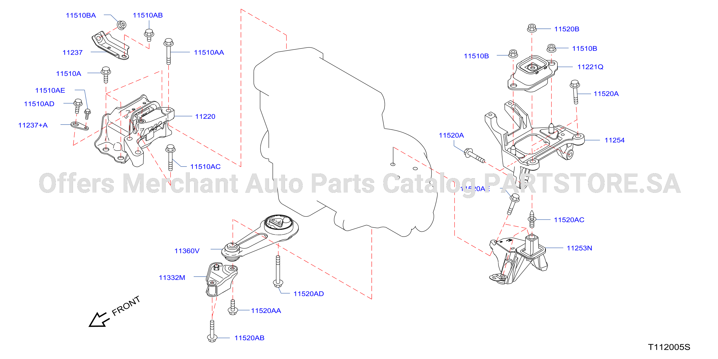 Engine Transmission Mounting