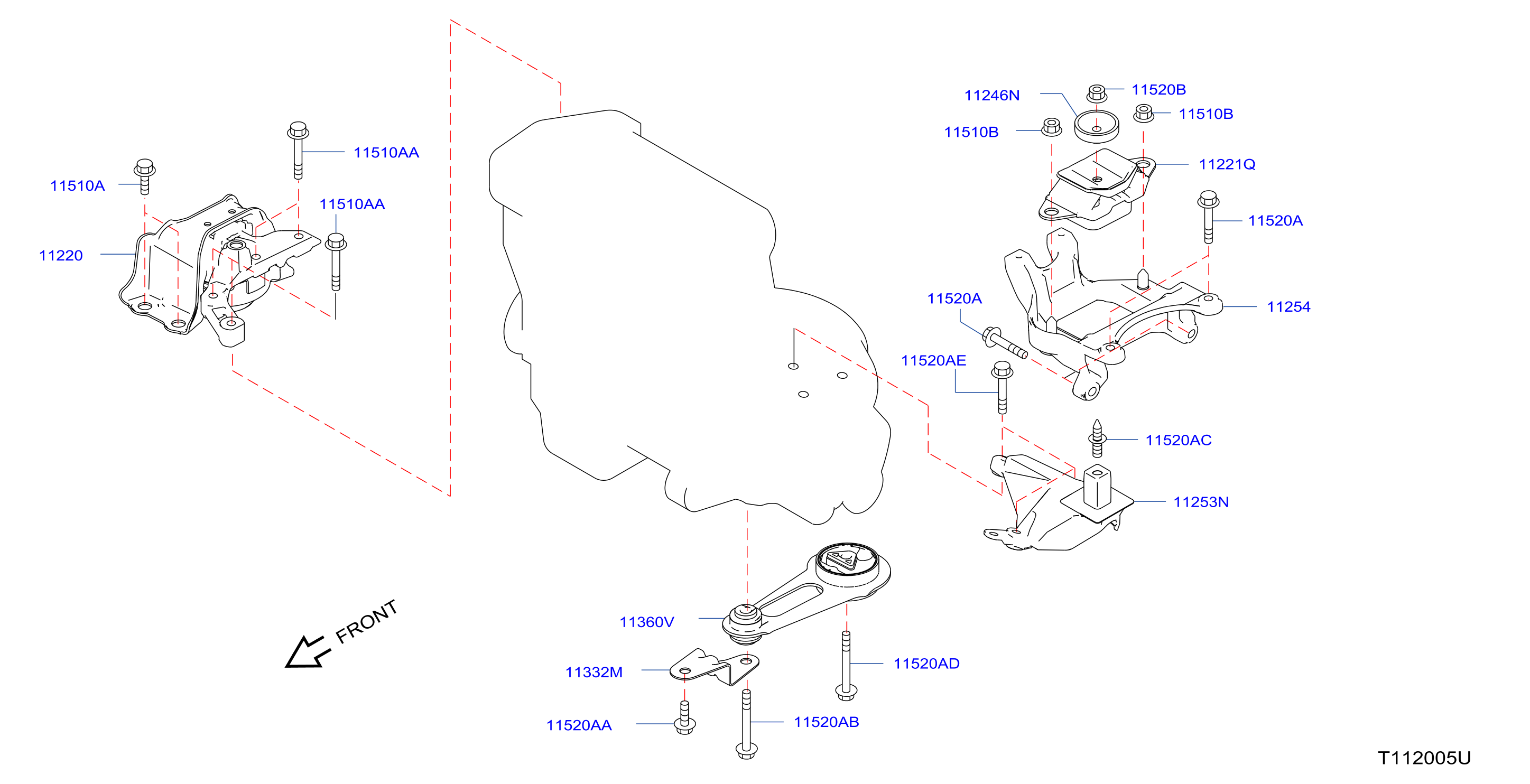 Engine Transmission Mounting