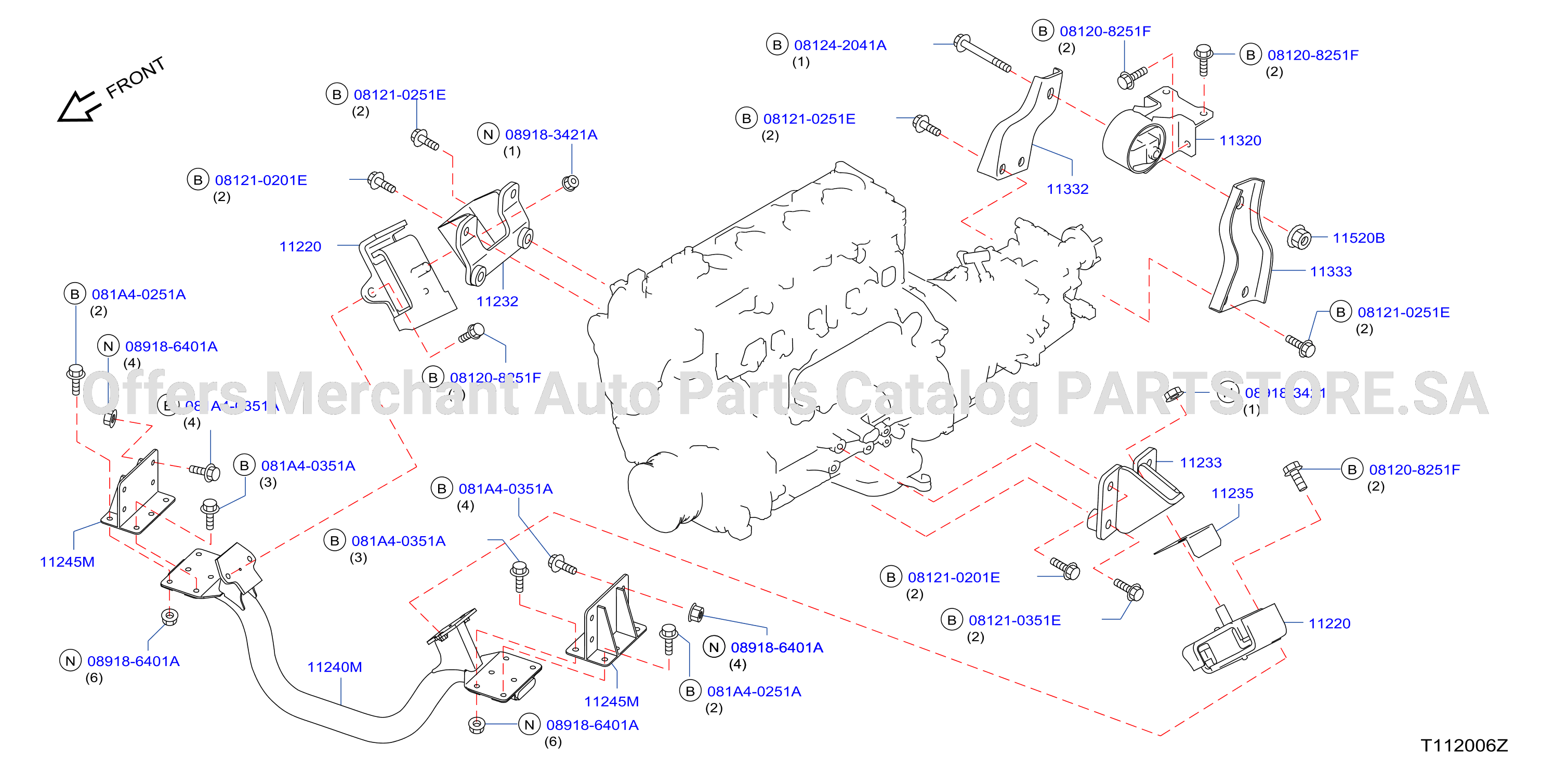 Engine Transmission Mounting