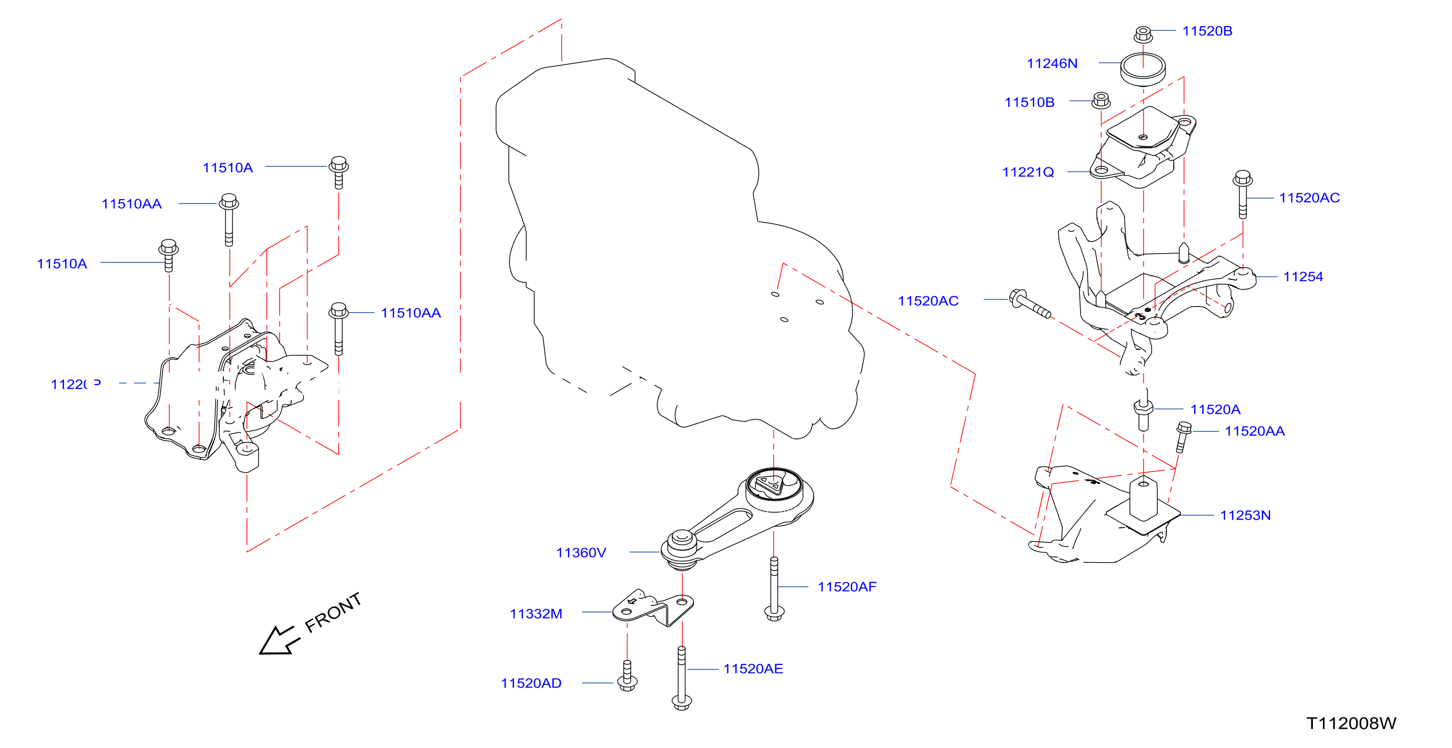 Engine Transmission Mounting