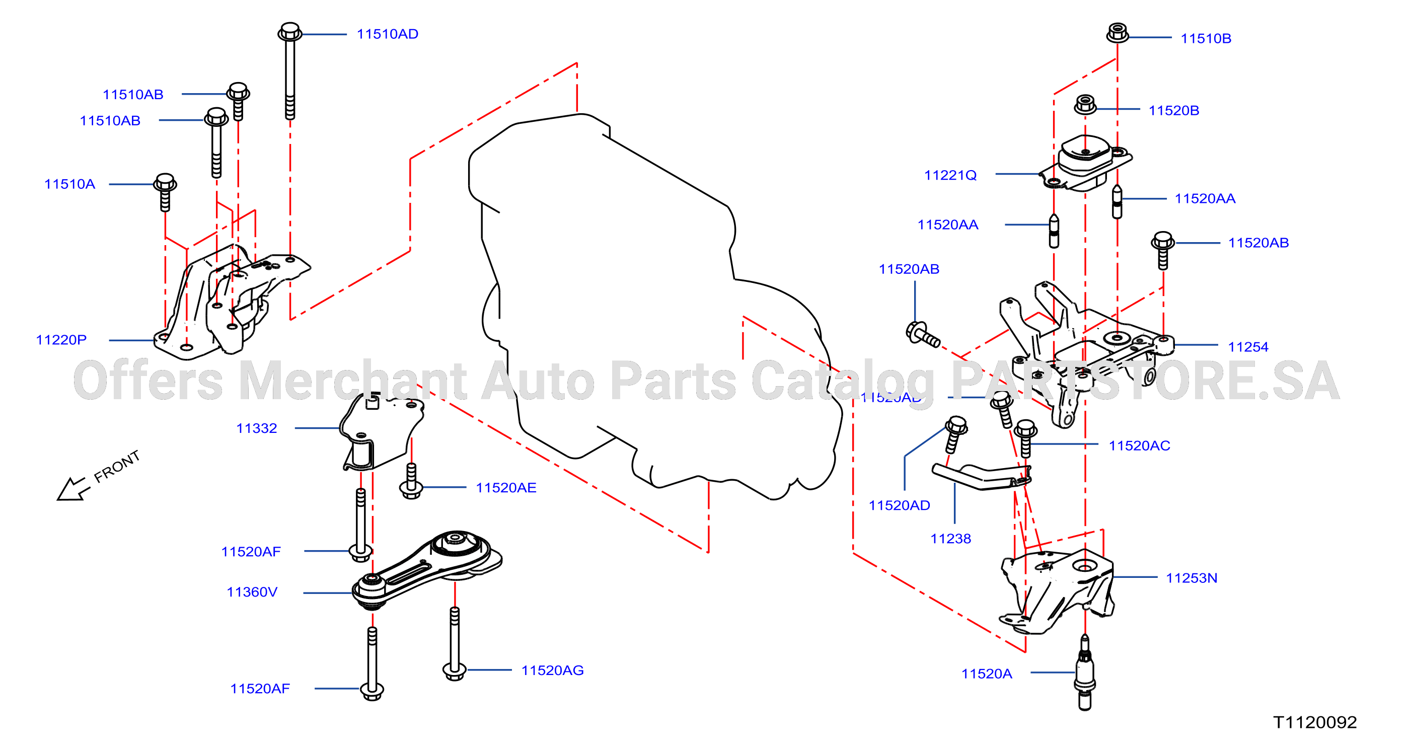 Engine Transmission Mounting