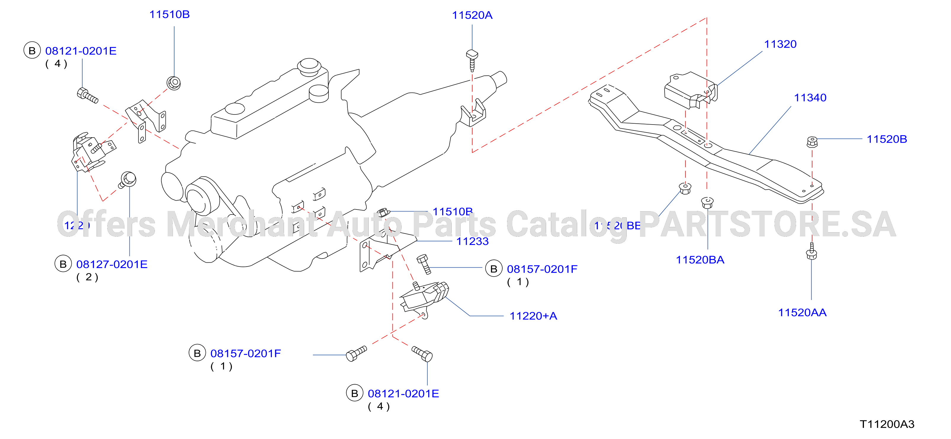 Engine Transmission Mounting