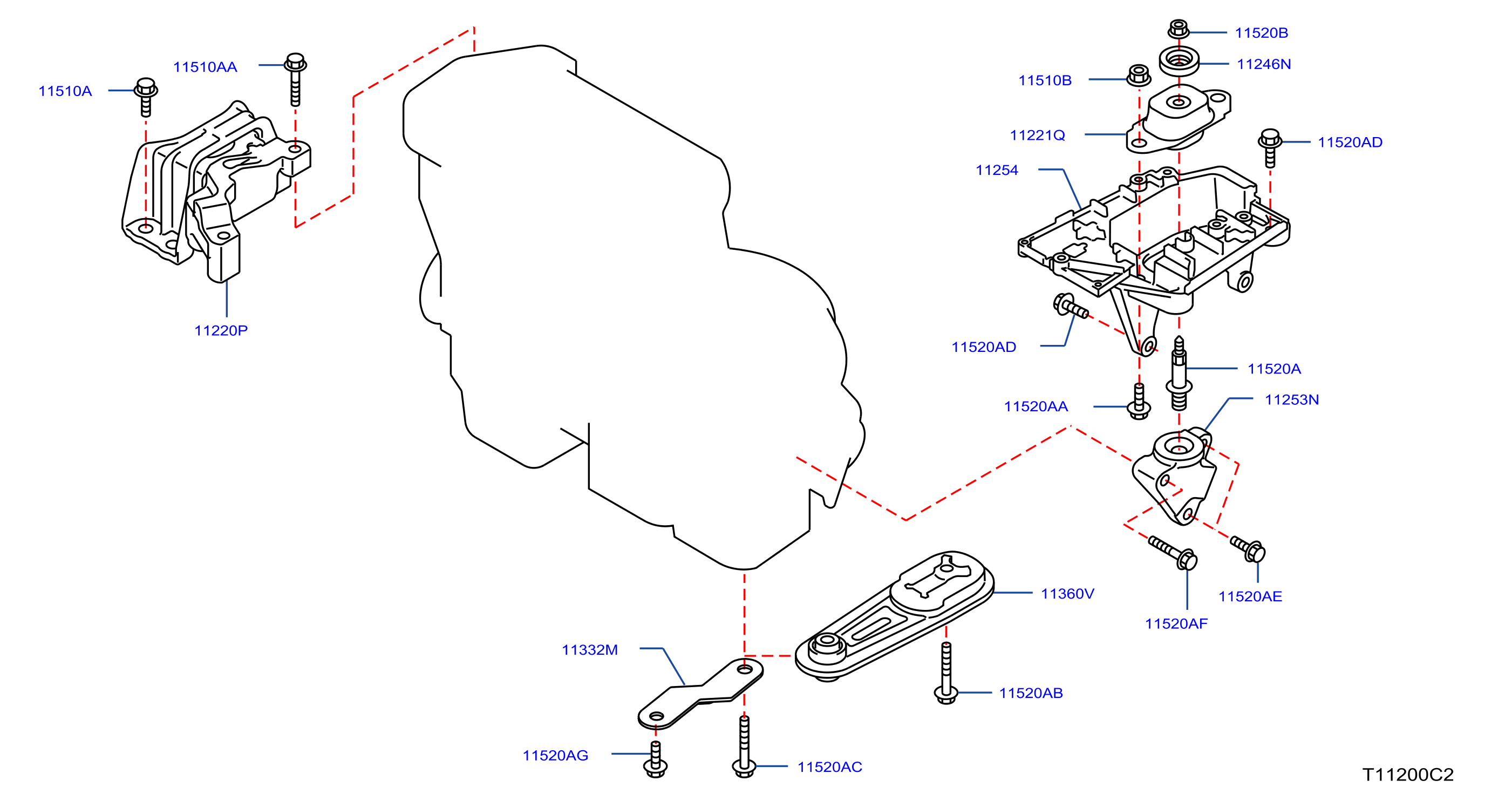 Engine Transmission Mounting