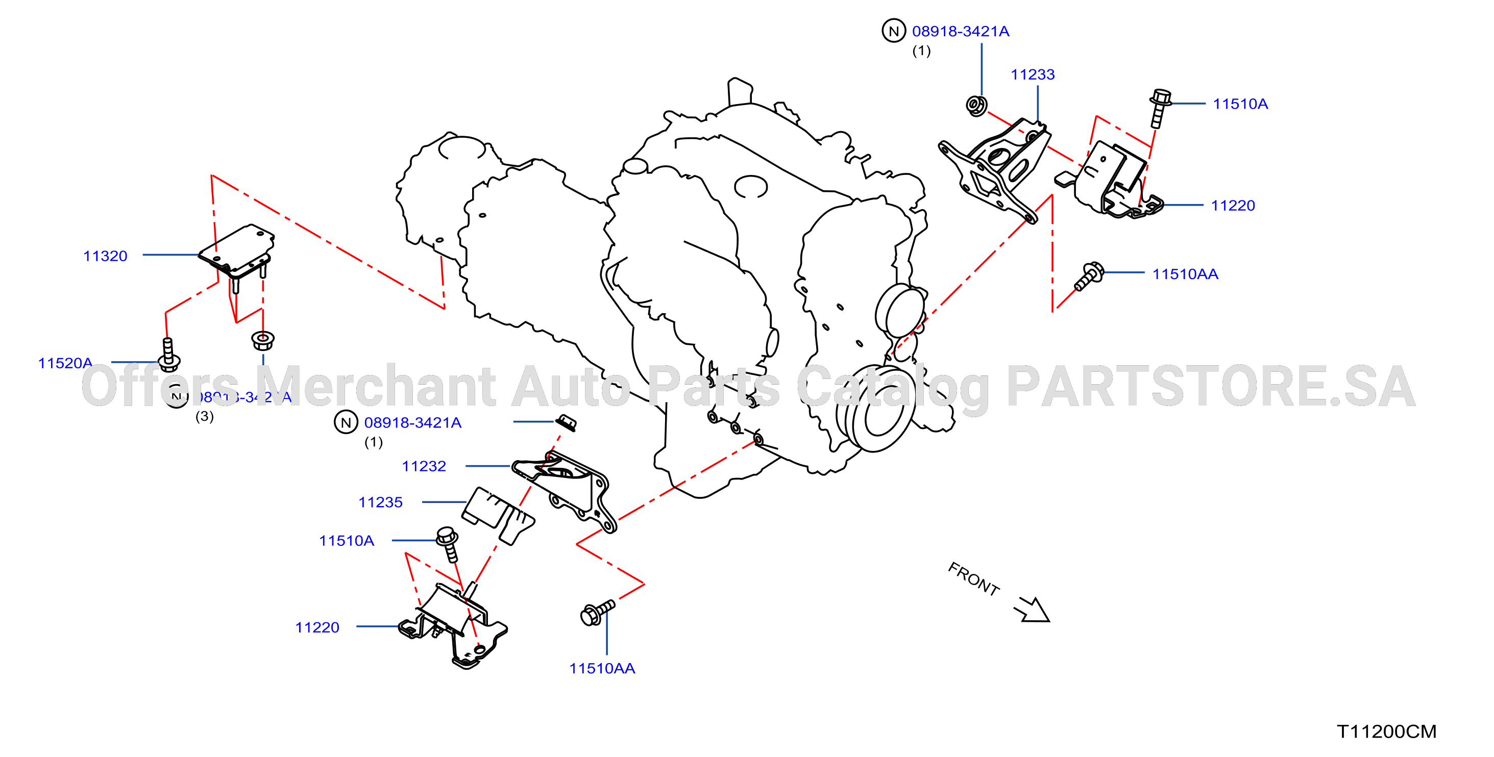 Engine Transmission Mounting