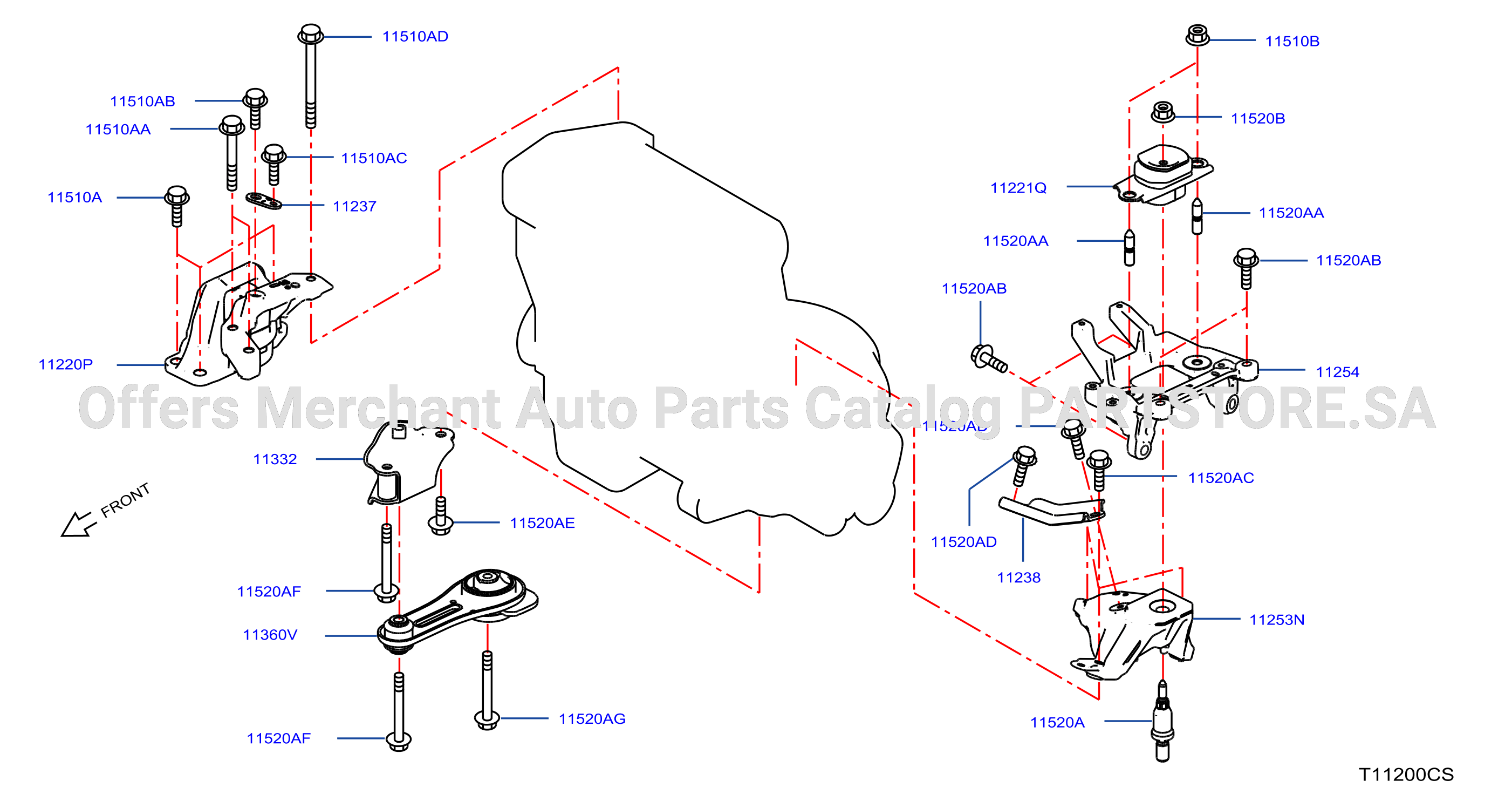 Engine Transmission Mounting