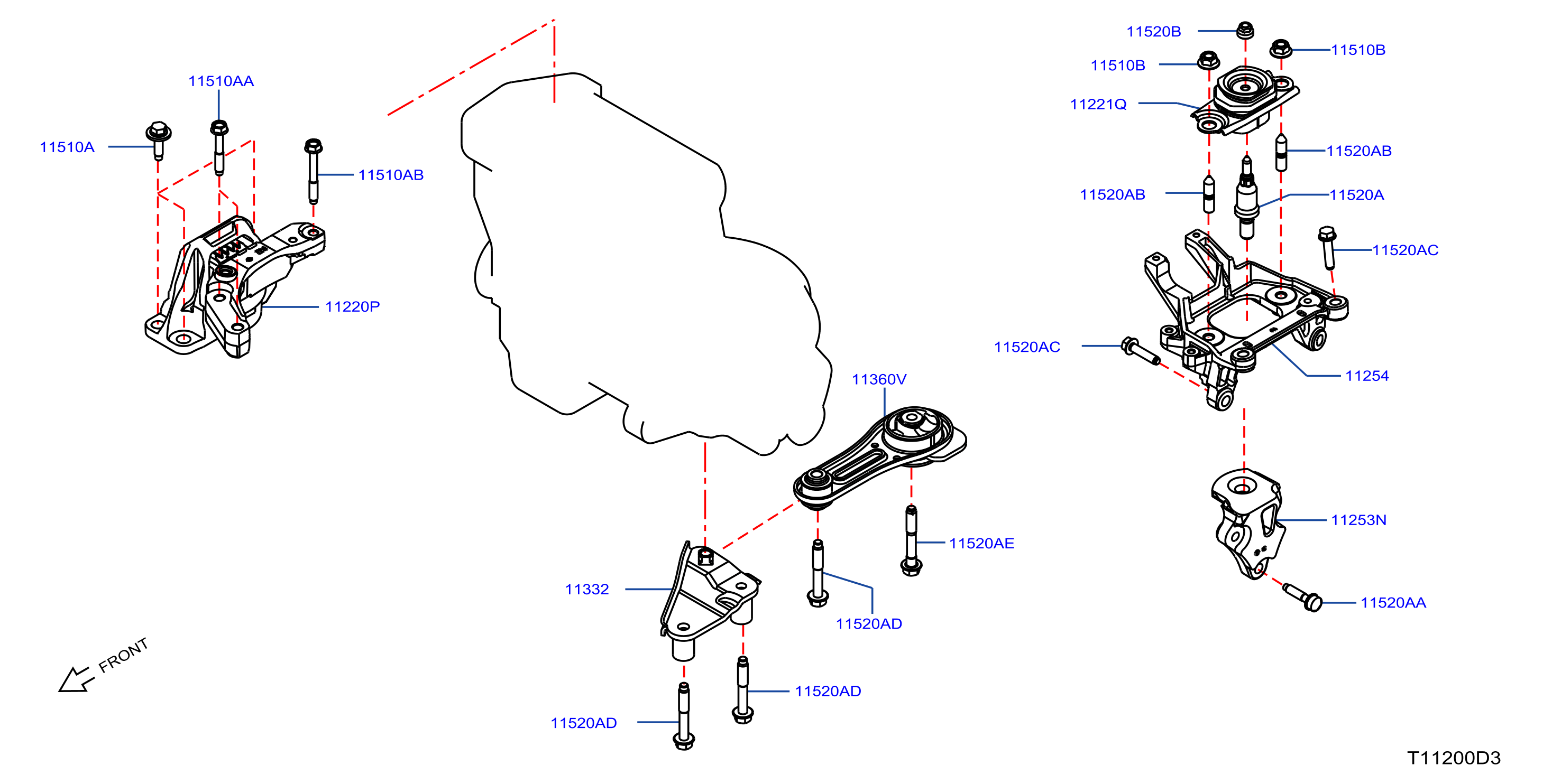 Engine Transmission Mounting