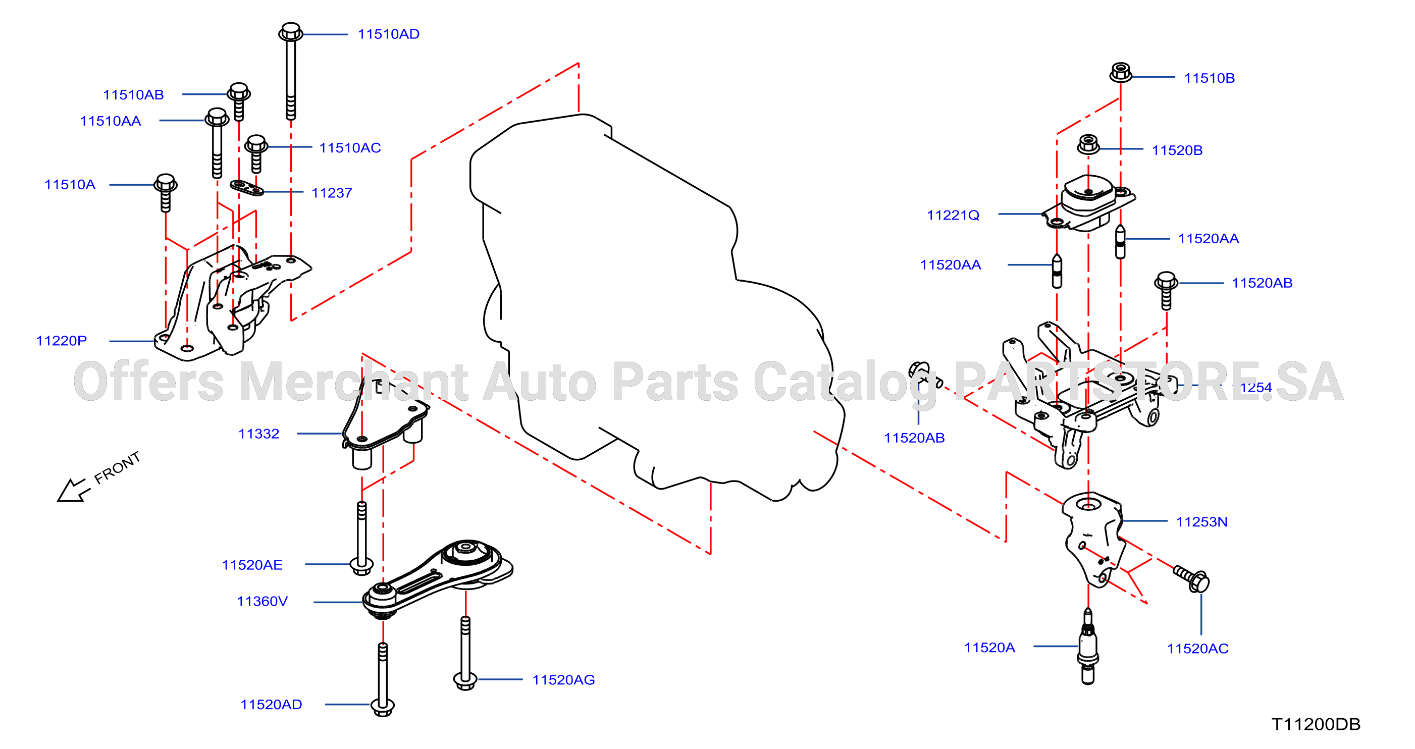 Engine Transmission Mounting