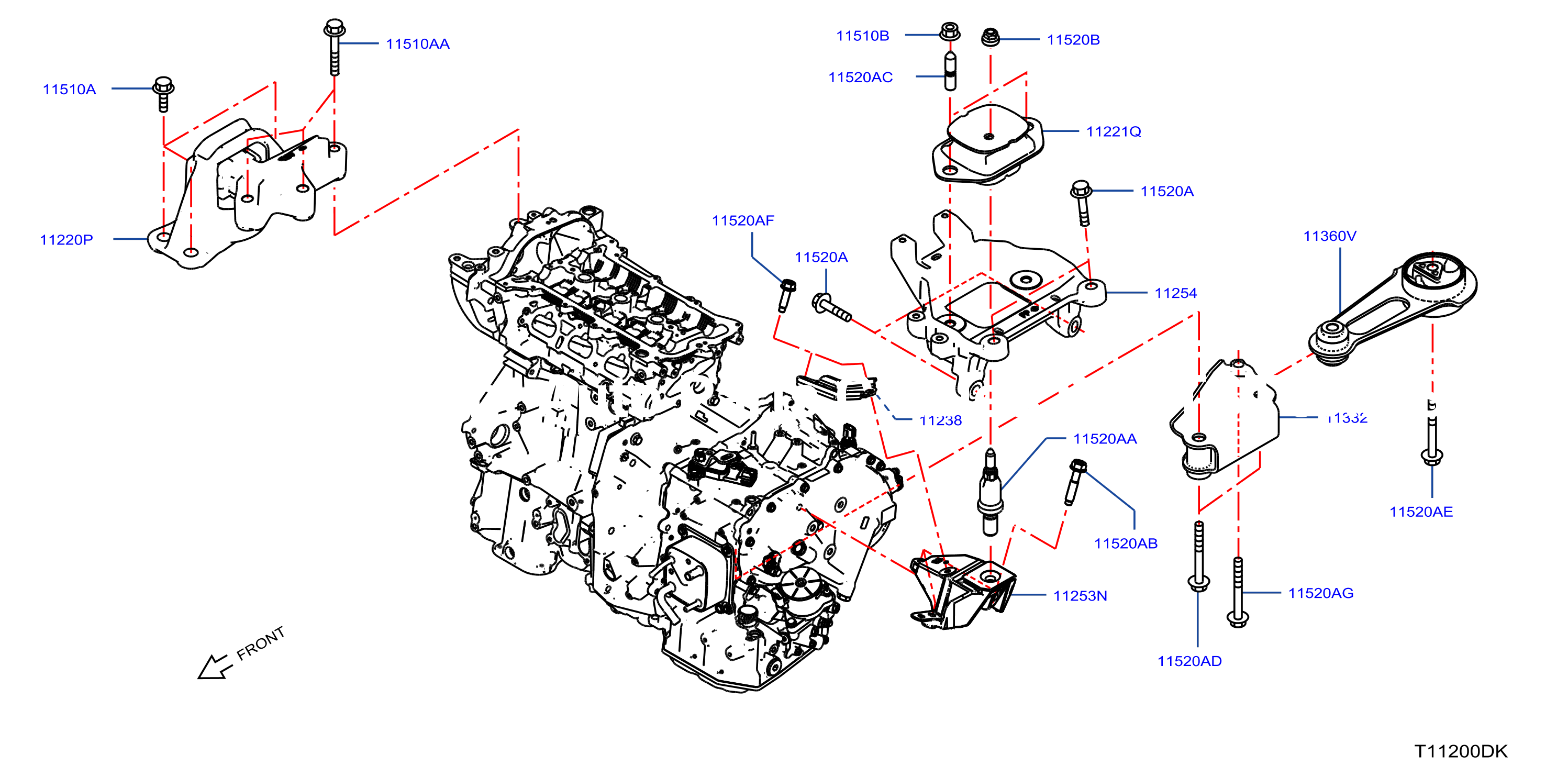 Engine Transmission Mounting