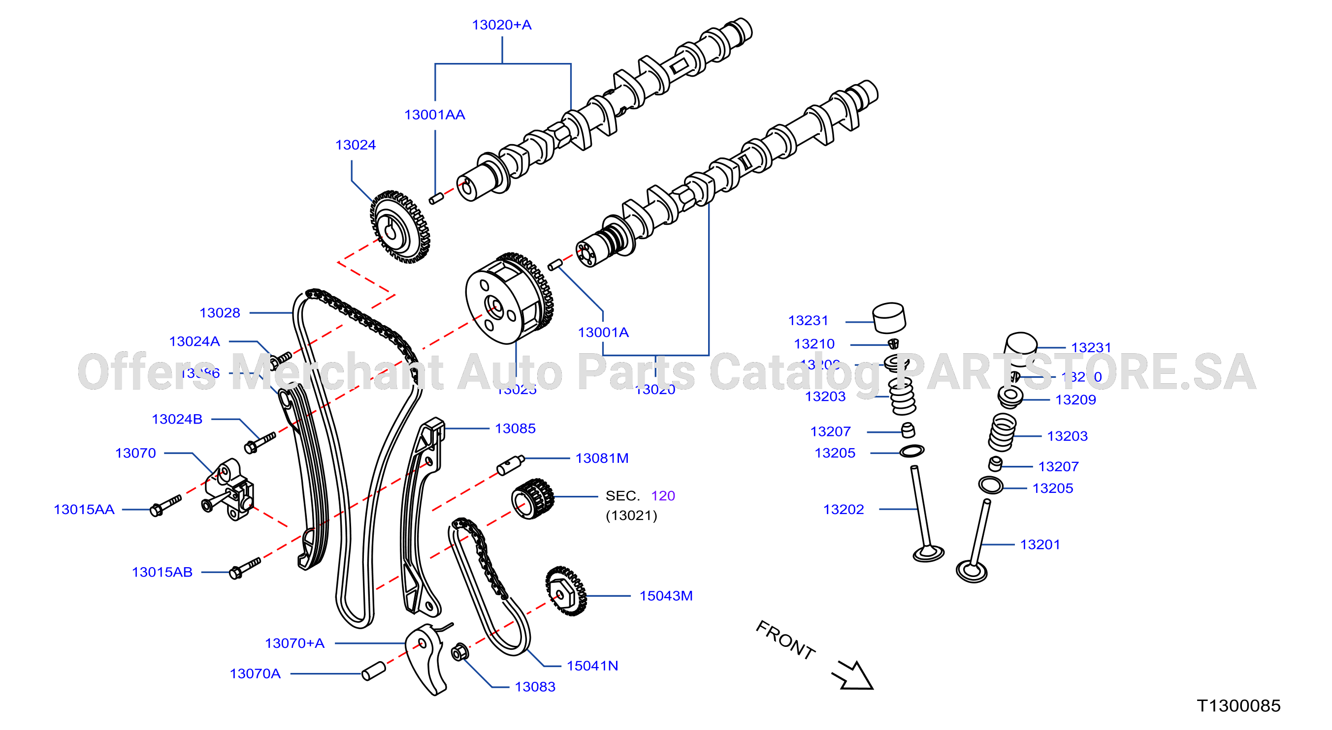Camshaft Valve Mechanism Camshaft Valve Mechanism
