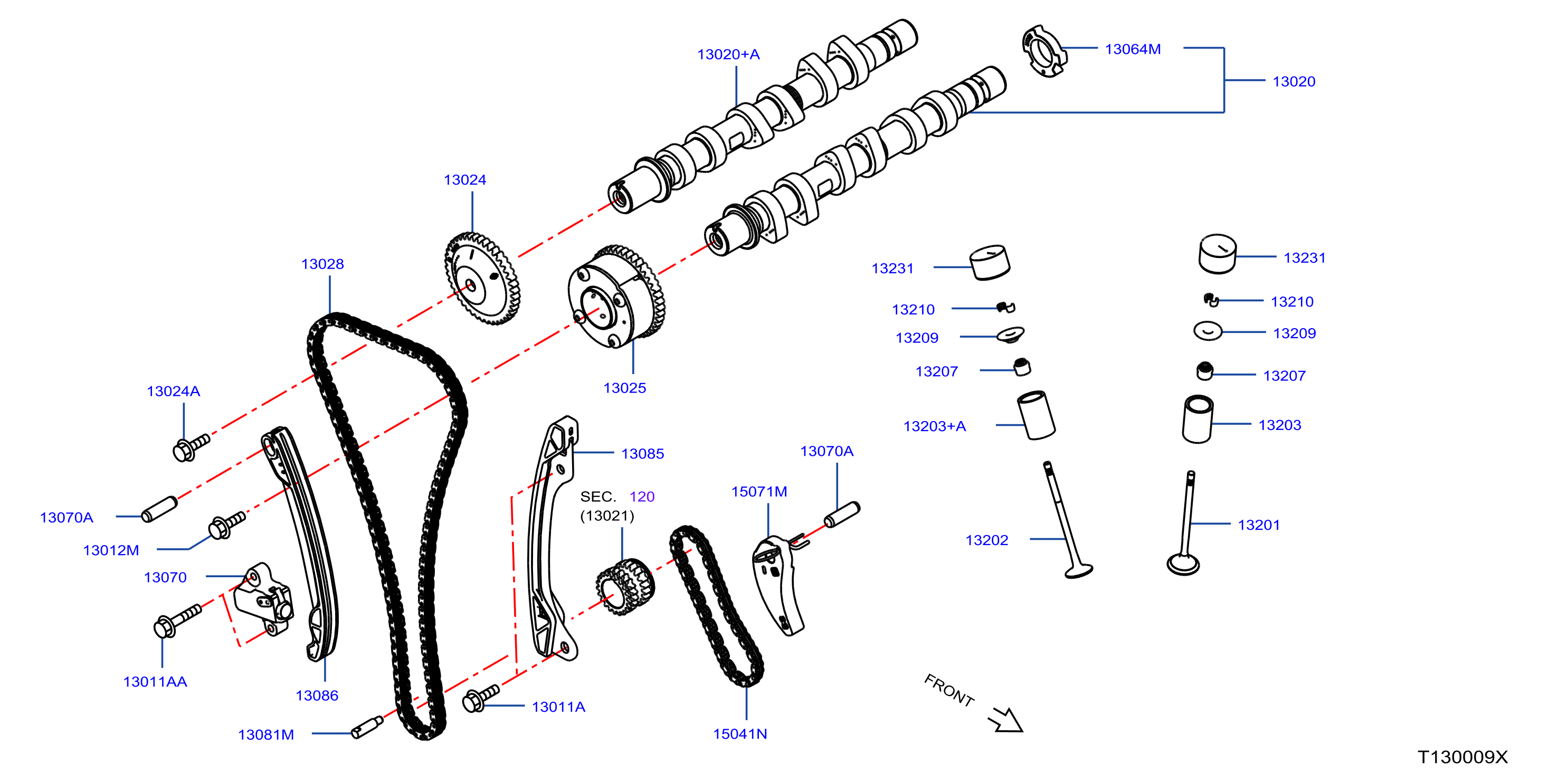Camshaft Valve Mechanism Camshaft Valve Mechanism