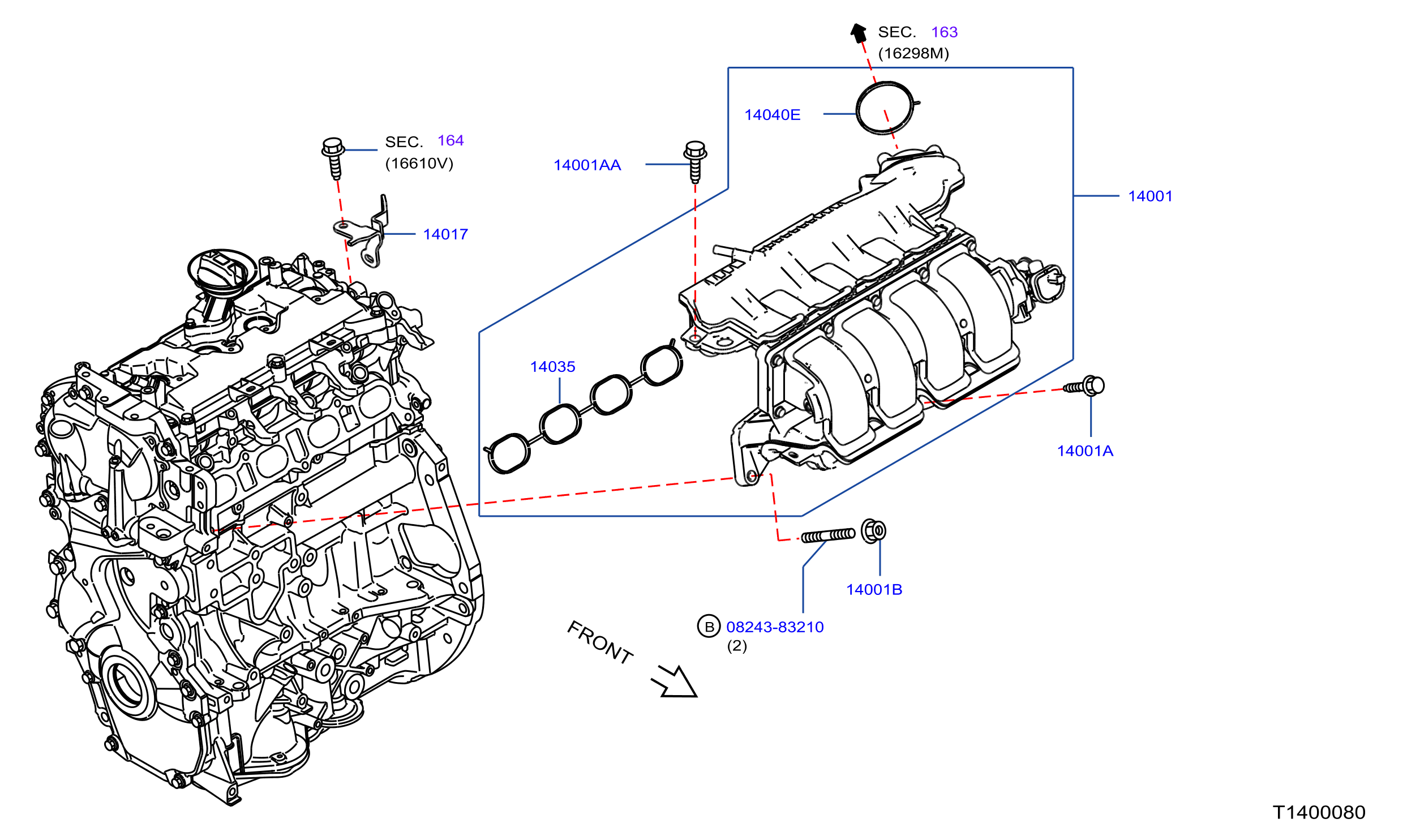 Manifold Intake Parts