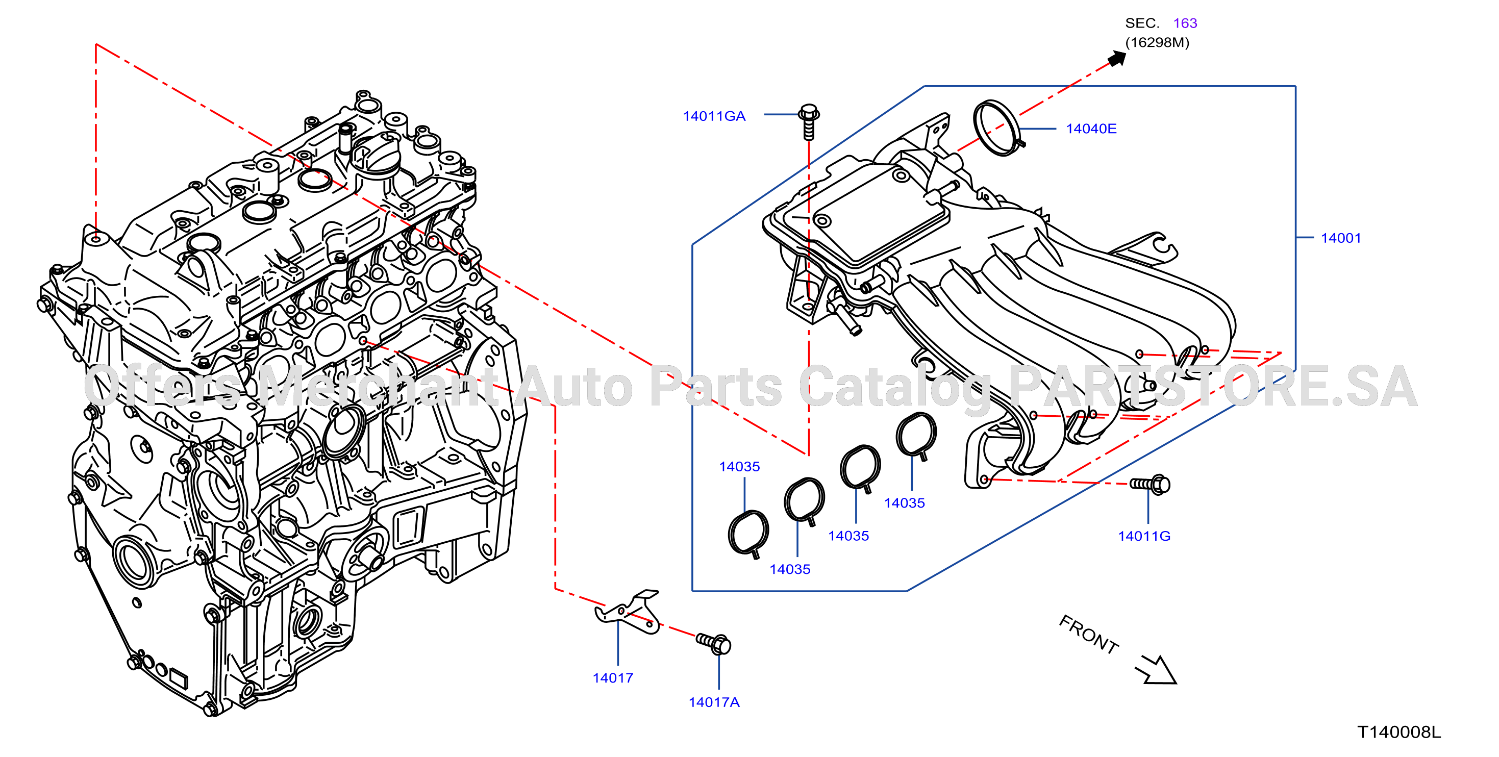 Manifold Intake Parts